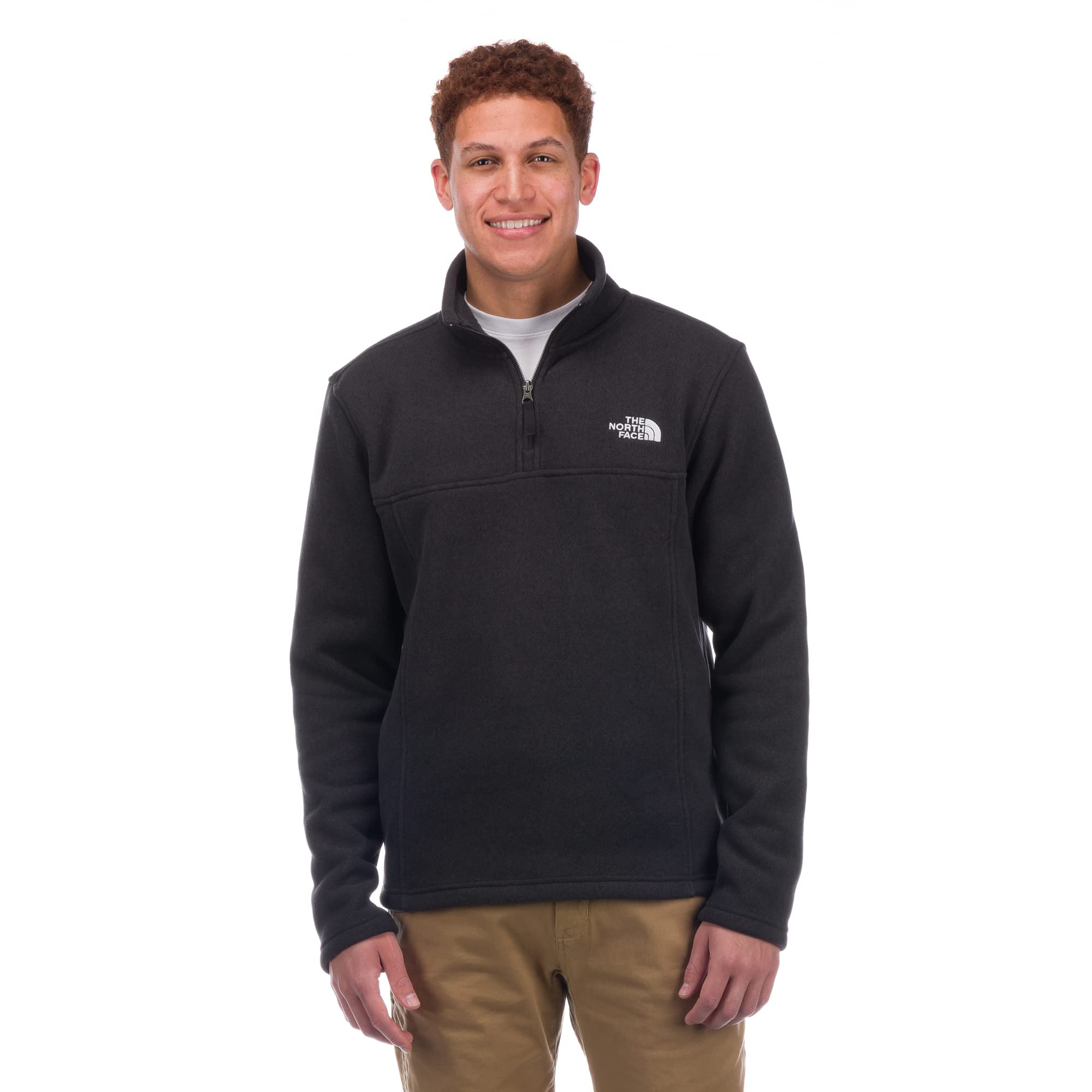 The North Face Men's Tsillan 1/4 Zip Fleece Pullover - Lightweight, Breathable & Warm for Hiking, Camping & Outdoor Activities