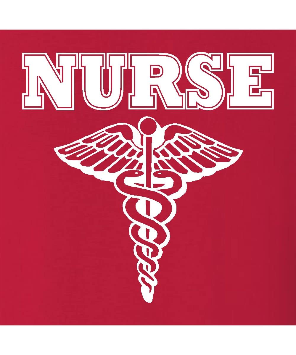 Go All Out Nurse Logo Unisex Sweatshirt Hoodie - Comfortable Pullover for Medical Professionals & Nursing Students - Perfect for Hospital Shifts, Nursing School & Healthcare Appreciation