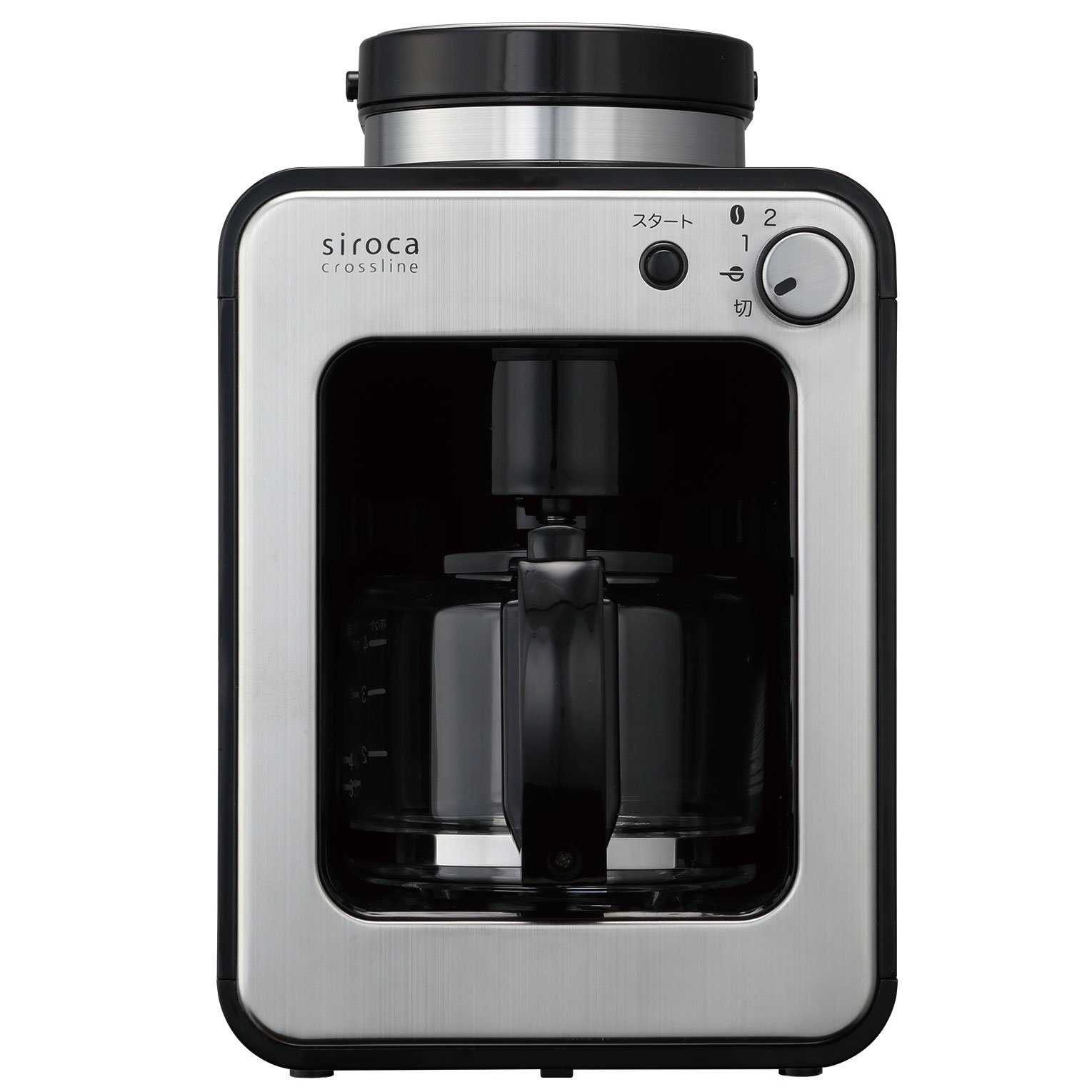 Silka SC-A111 Fully Automatic Coffee Maker with Glass Carafe - Perfect for Home, Office, and Restaurant Use