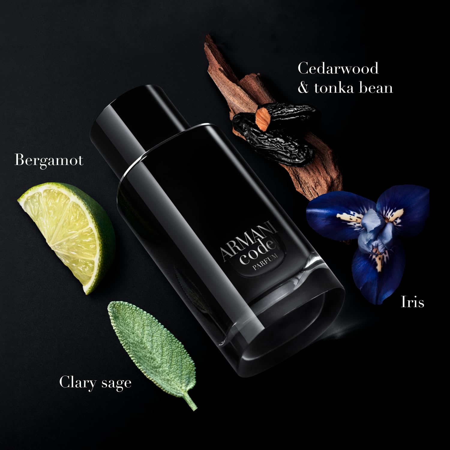 Armani Code Cologne for Men - Fresh & Aromatic Eau de Parfum with Bergamot, Clary Sage & Tonka Bean Notes - Perfect for Date Night & Formal Occasions