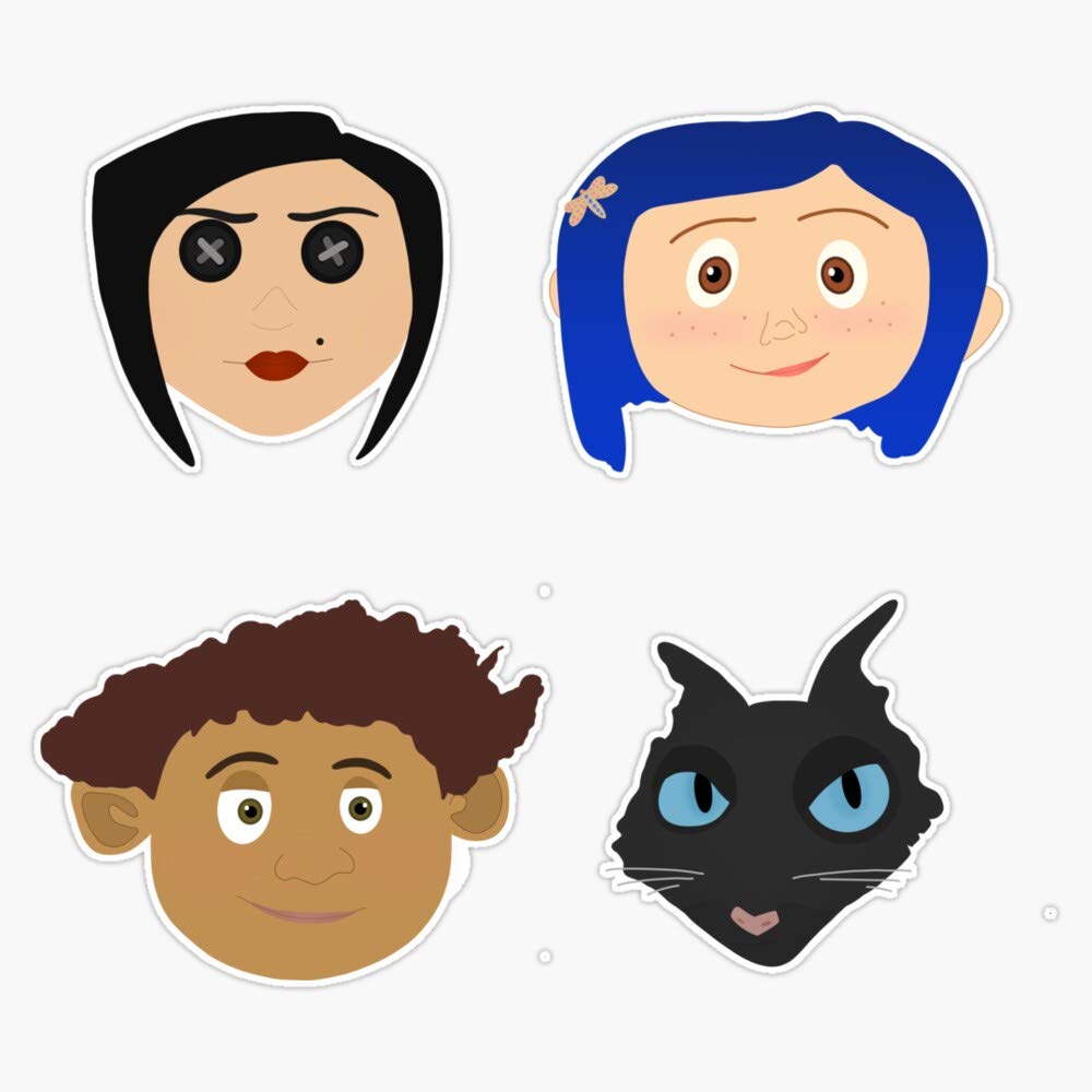 Leyland Designs Coraline Sticker Pack - 5