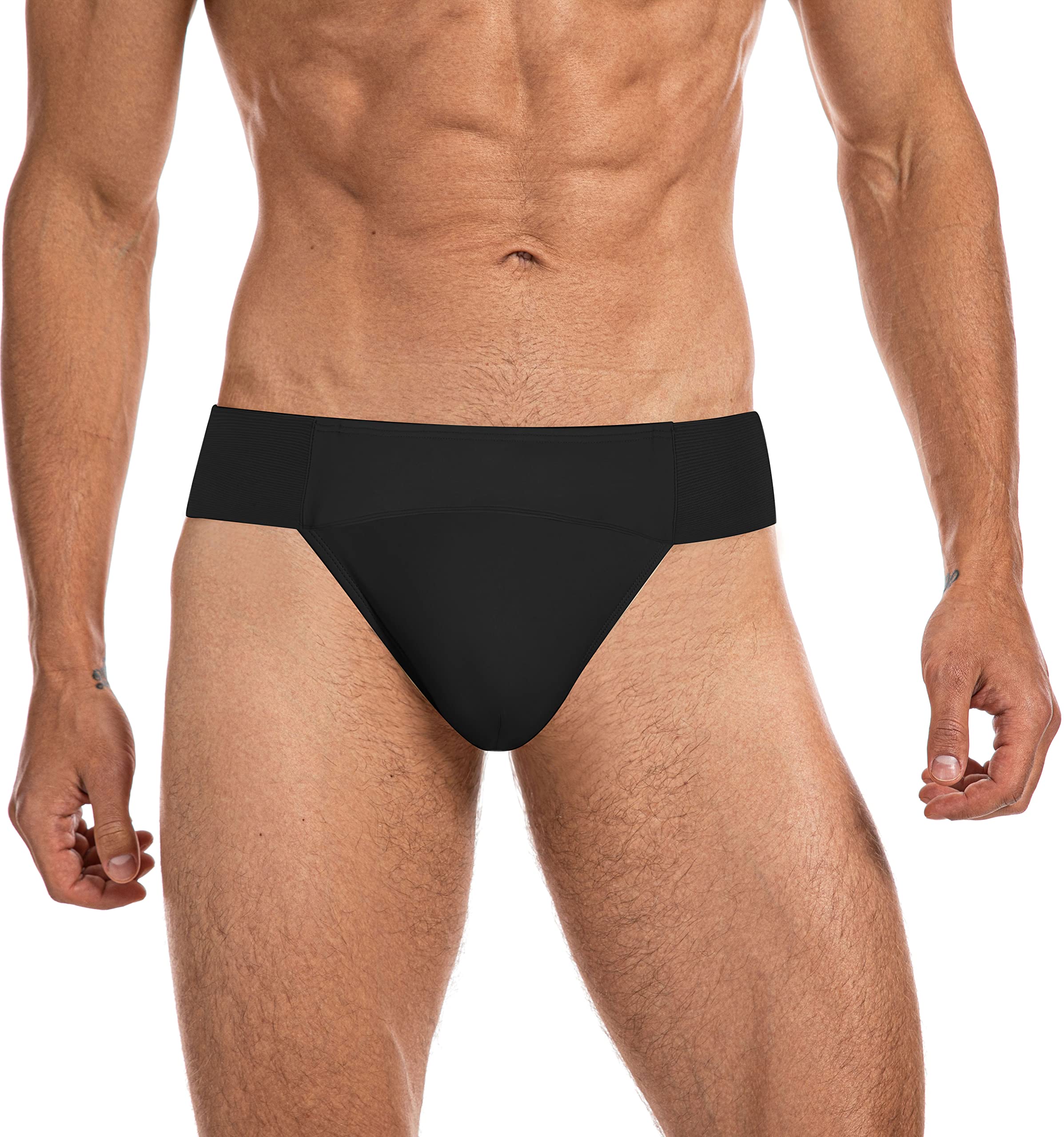 Men's Thong Dance Belt with Wide Elastic Waistband - Comfortable G-String Underwear for Ballet, Yoga & Performance - Perfect for Dancers, Athletes & Active Lifestyles