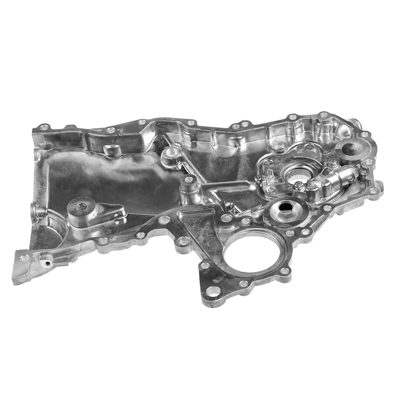 Premium Engine Timing Cover with Oil Pump for Toyota Yaris 2006-2011, Echo 2000-2005, Scion xA xB 2004-2006 - 1.5L - Durable Replacement Part for Smooth Engine Performance & Oil Circulation