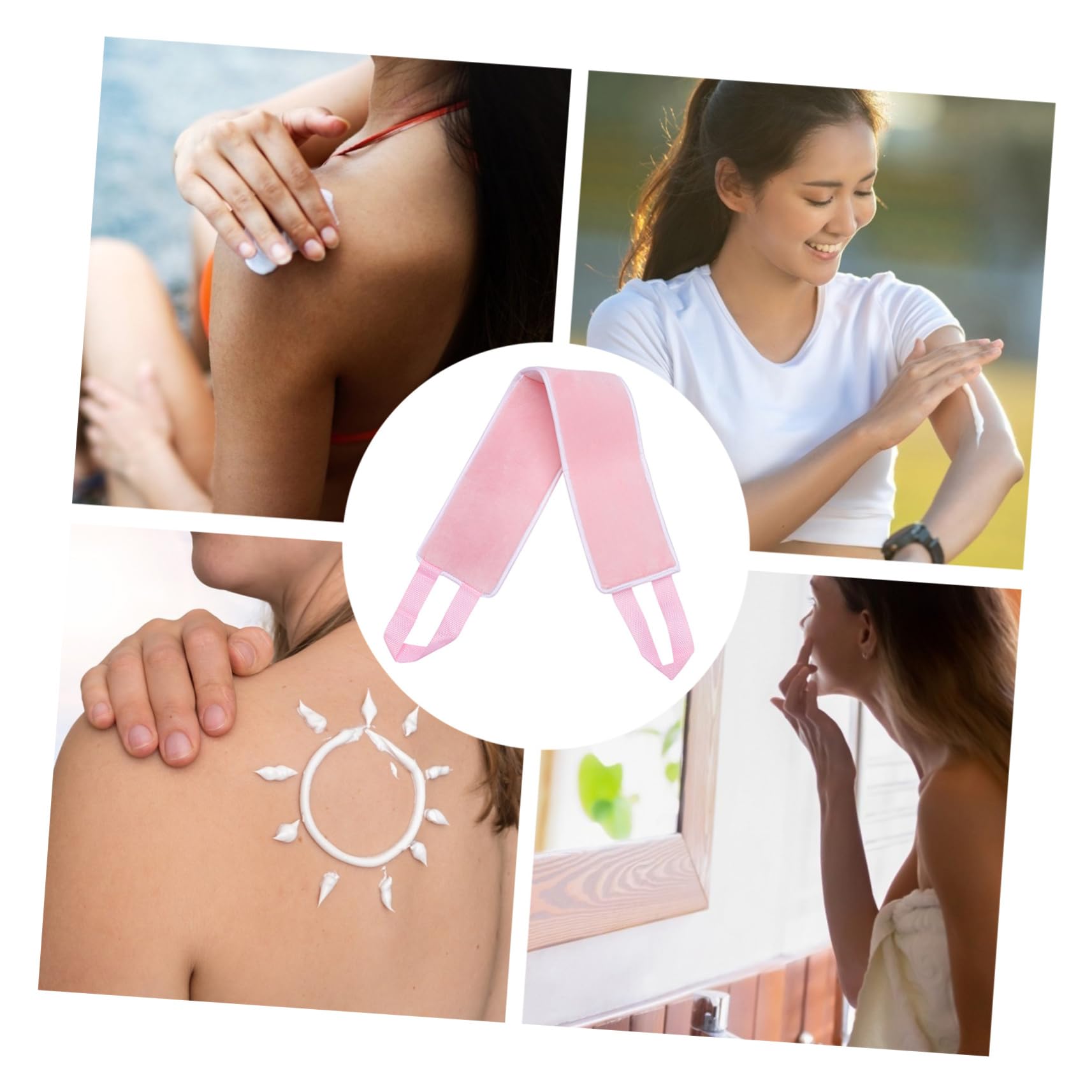 Self Tanning Back Applicator - No Stain Velvet Lotion Applicator for Even Tan, Extendable Reach for Hard-to-Reach Areas | Perfect for Back, Shoulders & Legs at Home or Salon