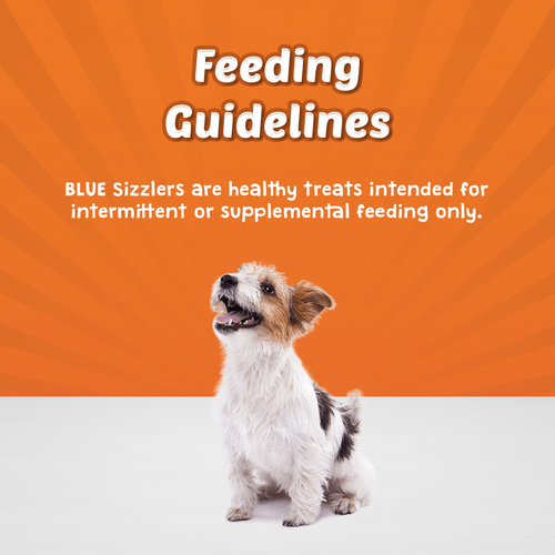 BLUE Sizzlers Natural Pork Bacon Style Dog Treats - Healthy & Delicious Training Snacks for Dogs - Perfect for Reward, Training & Outdoor Adventures