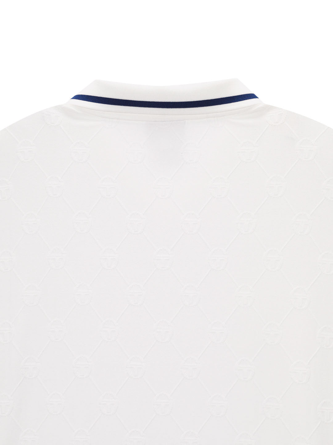 Custom Monogram Polo Shirt for Men - Premium Cotton Casual Shirt - Off White - Perfect for Golf, Business Casual & Everyday Wear