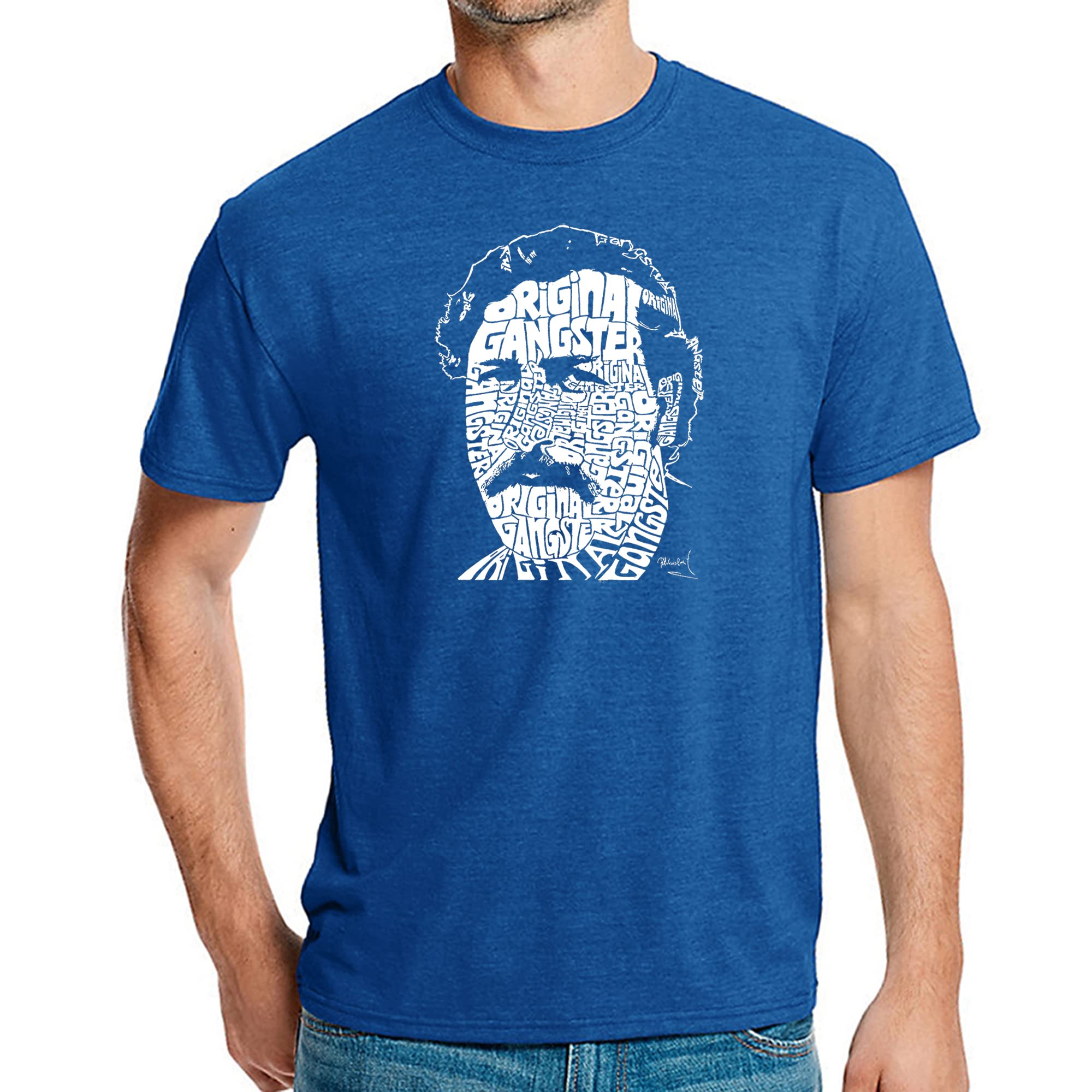 Premium Men's Pablo Escobar Word Art Graphic T-Shirt - Soft Cotton Blend Tee for Casual Wear & Street Style