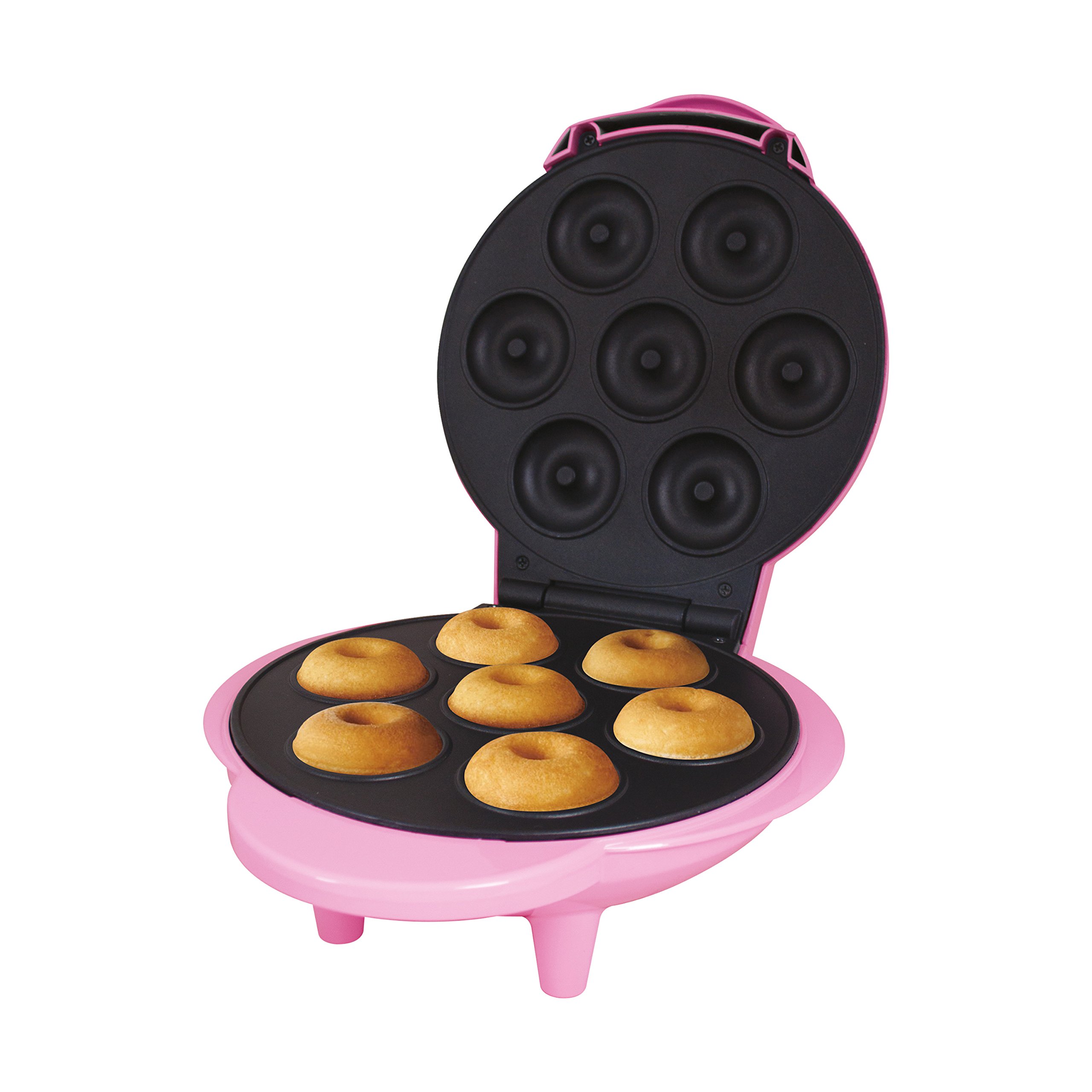 Mini Doughnut Maker Machine - Electric Donut Maker for Homemade Donuts, Perfect for Breakfast, Snacks & Parties - Compact & Easy to Use