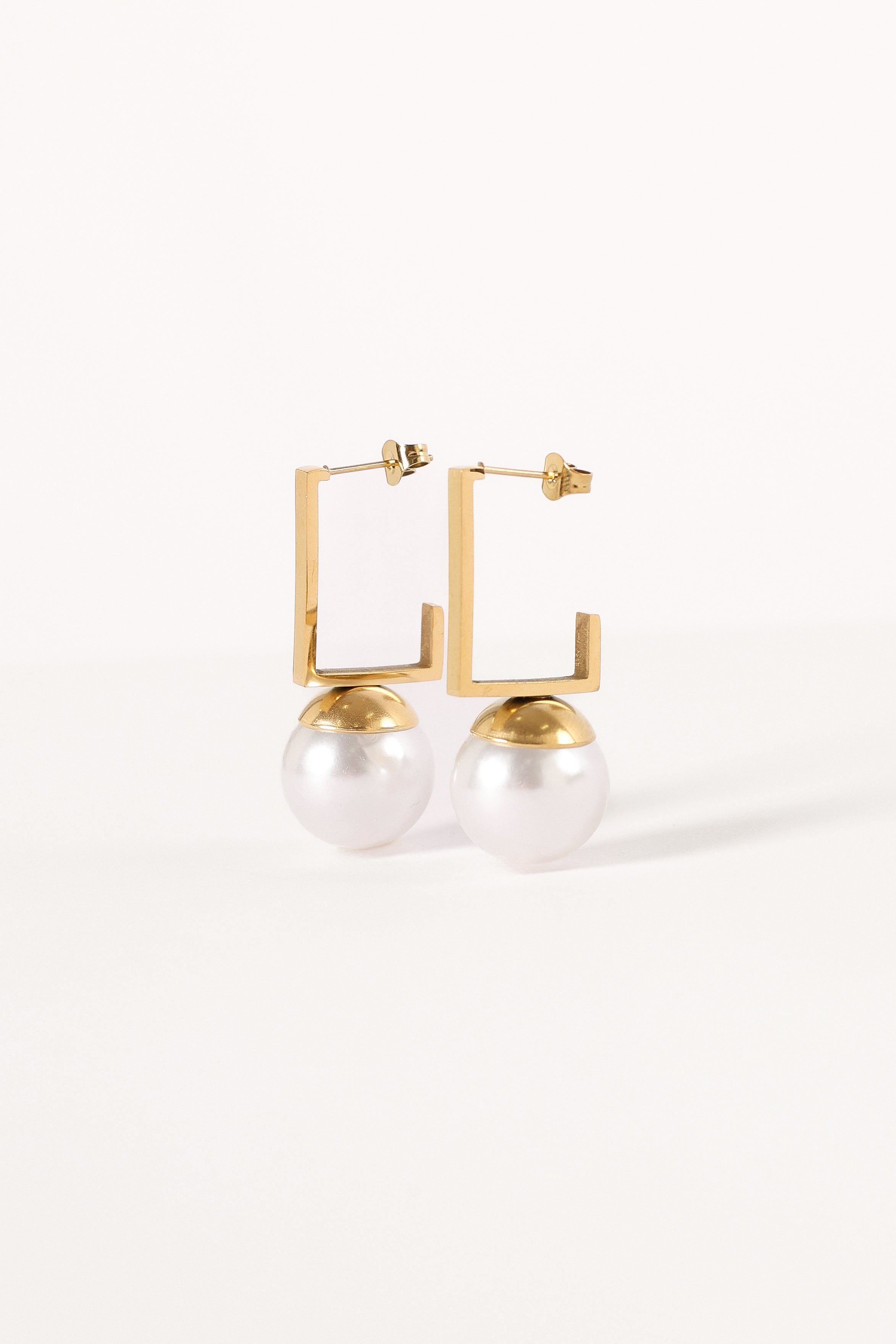 Gardiner Gold Earrings for Women - Elegant Dangle Hoop Earrings for Party, Wedding & Everyday Wear