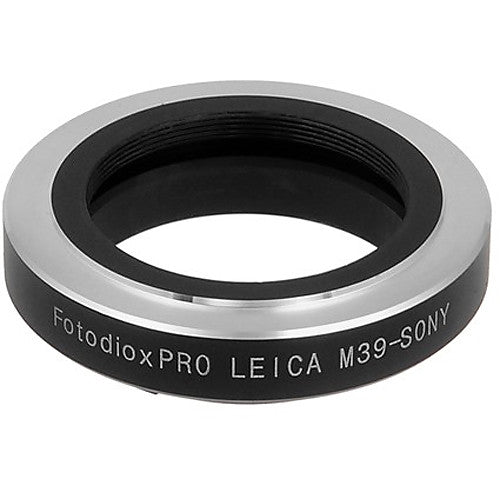 FotodioX Pro Lens Mount Adapter - Leica L39 to Sony E Mount Camera Adapter for Mirrorless Cameras - Perfect for Photography & Videography