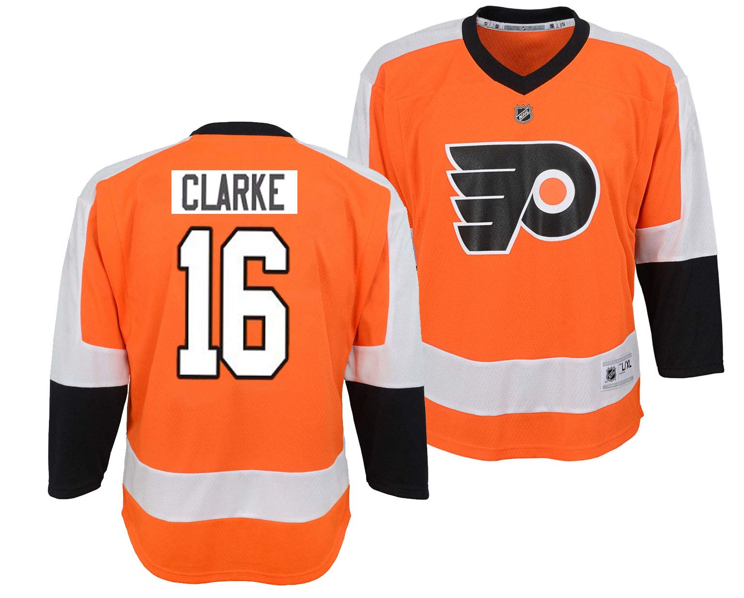 Reebok Youth Bobby Clarke Philadelphia Flyers Hockey Jersey - Official NHL Licensed Jersey for Kids - Perfect for Games, Fan Events & Sports Collectibles