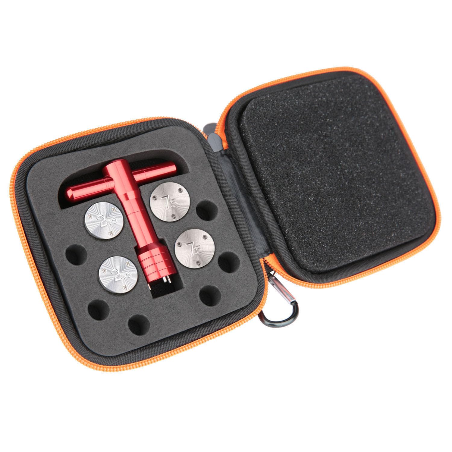 TaylorMade TP Collection Golf Weights Wrench Tool Kit (4pcs Set) - 2x2.5g & 2x7.5g Weights for Spider Mini, Spider FCG, Truss Putters | Perfect for Golf Club Customization & Performance Tuning