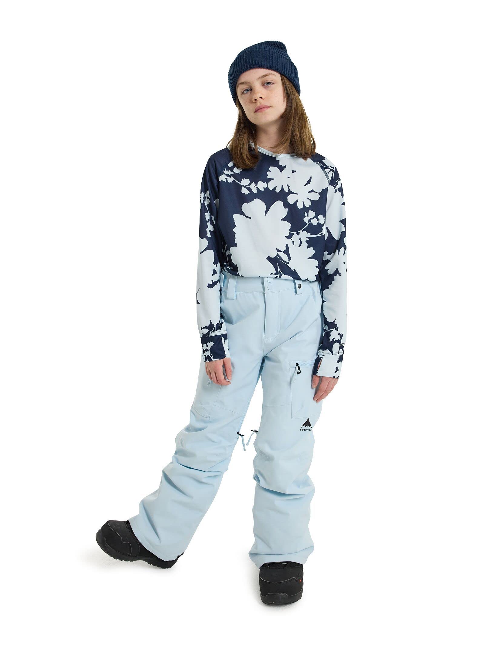 Burton Girls' Elite Cargo Pants - Waterproof Hiking Pants for Teen Girls - Durable Outdoor Adventure Pants for Camping, Hiking & School Activities