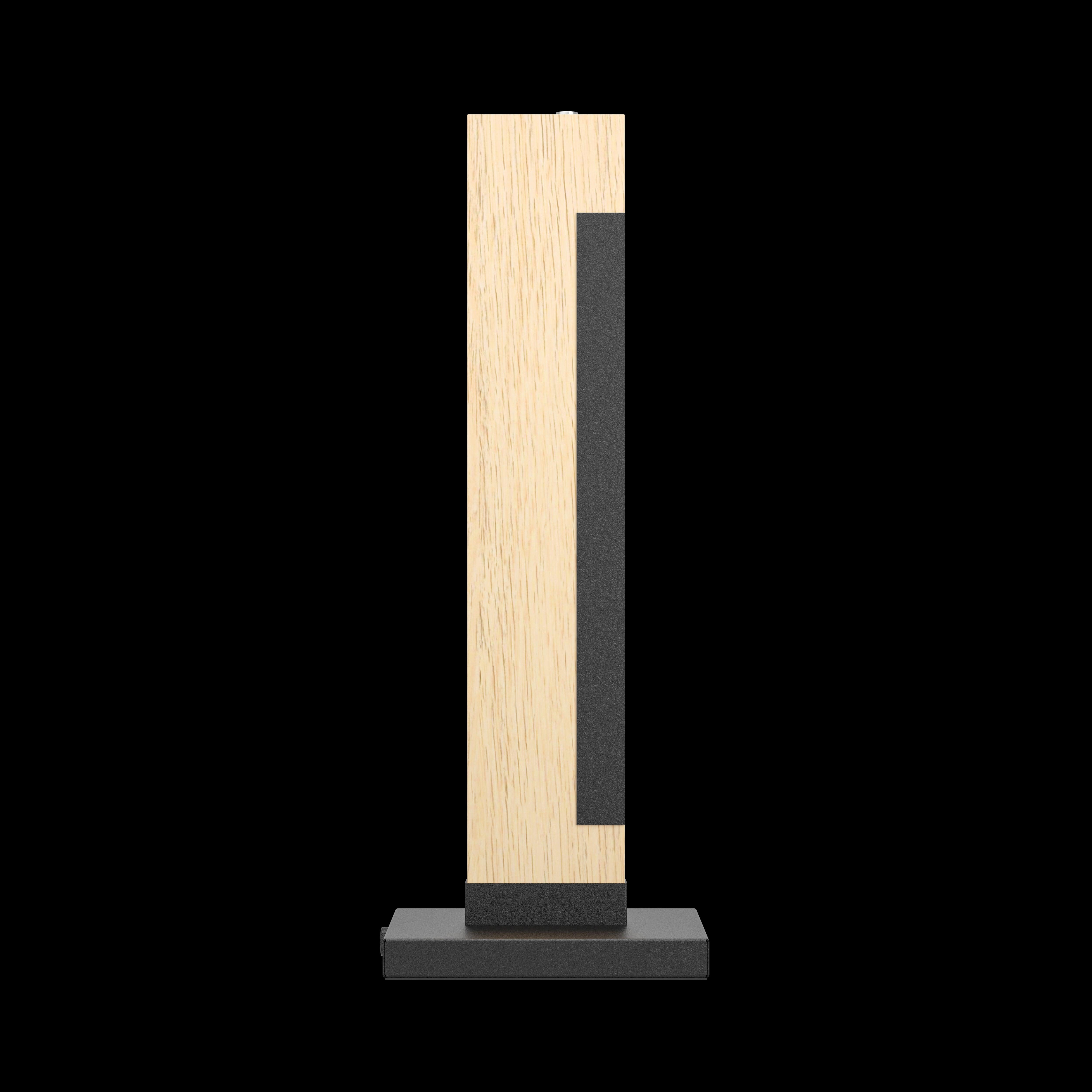 Eglo Camacho Modern LED Touch Table Lamp - Black & Wooden Finish - Perfect for Bedroom, Living Room, and Office Lighting