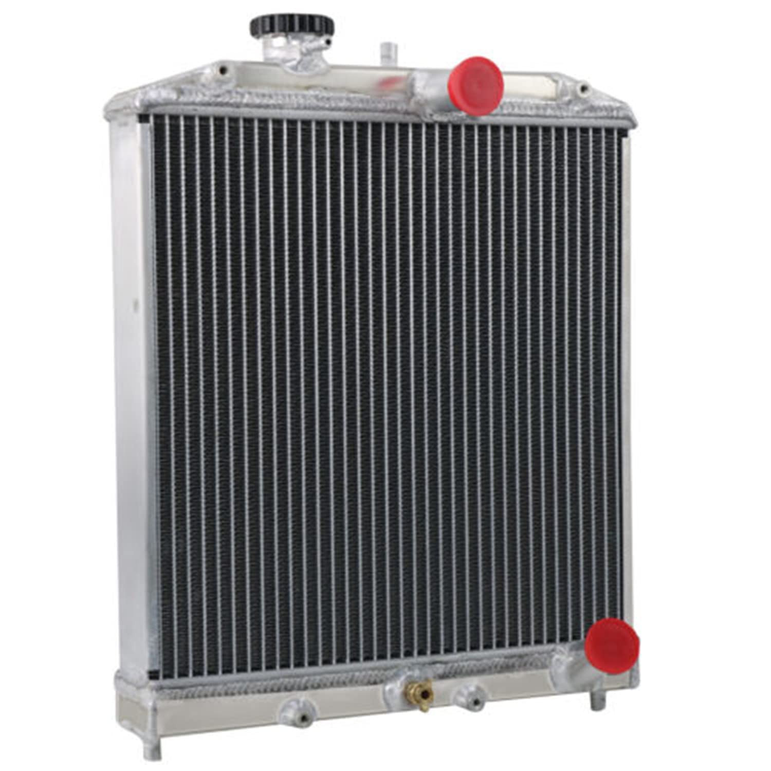 High-Performance 3-Row Aluminum Radiator for 1992-2000 Honda Civic, 93-97 Civic del Sol & 94-01 Acura Integra - Includes 12