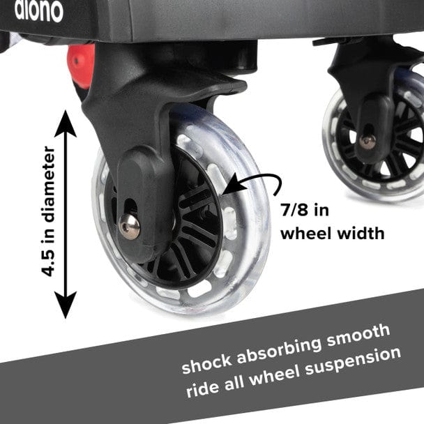 Diono Hop 'n Roll Universal Stroller Board for Kids - Adjustable Stand-On Ride-On Attachment for Strollers - Perfect for Toddlers on Family Outings, Shopping & Travel