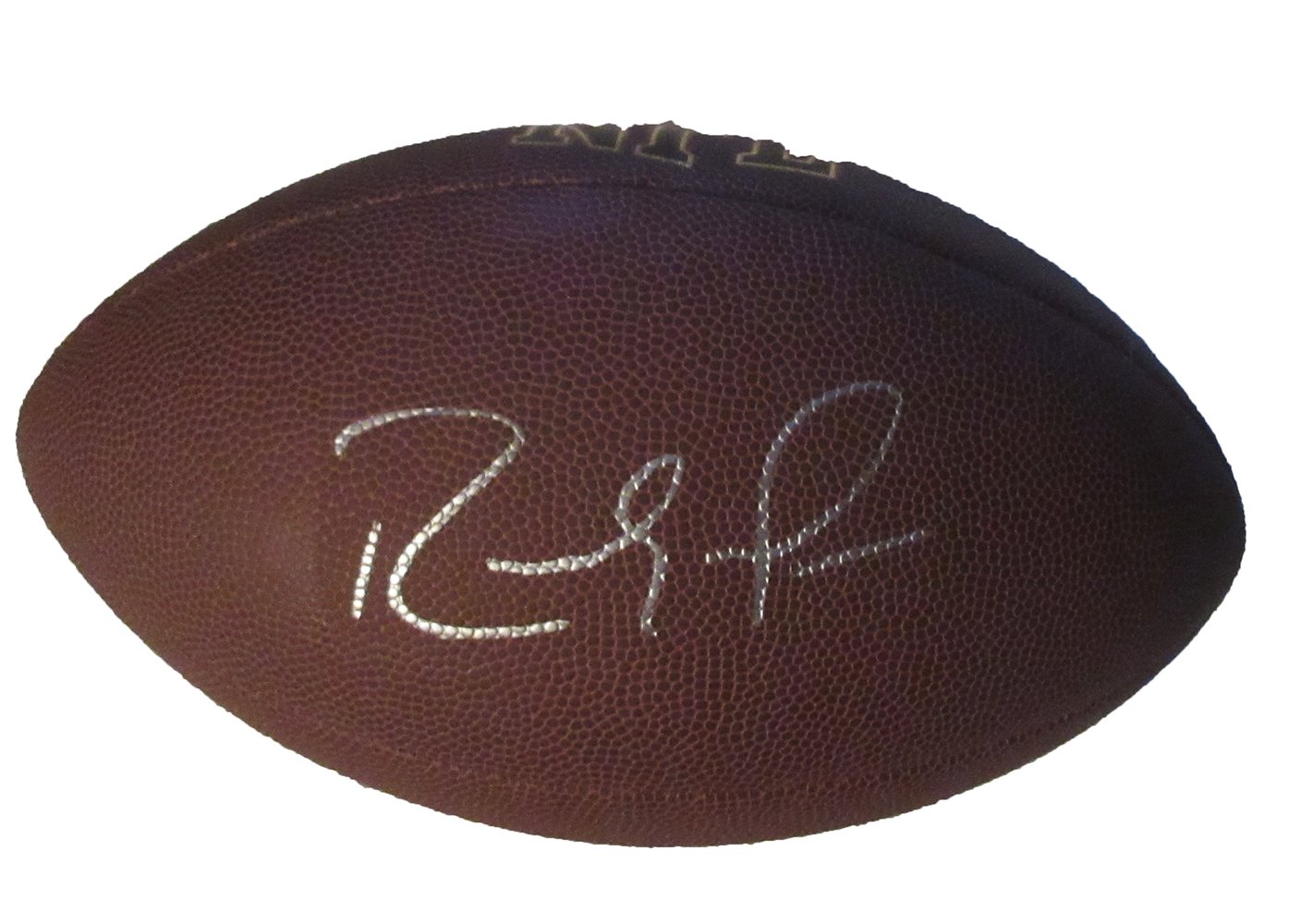 Randy Moss Autographed Wilson NFL Football - Minnesota Vikings, Oakland Raiders, New England Patriots - Hall of Fame Collectible - Perfect for Sports Memorabilia Collections, Man Cave Decor, and Football Fan Gifts