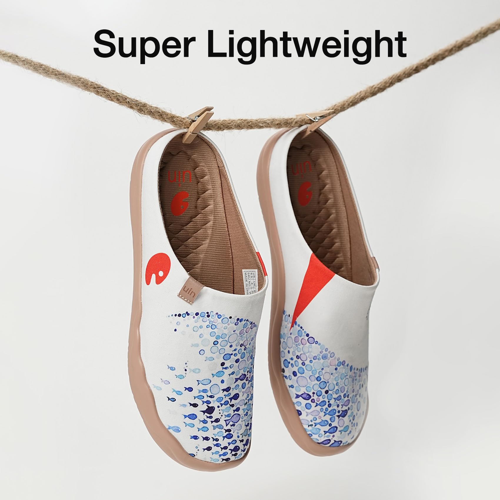 UIN Women's Slip-On Mules - Comfortable & Stylish Casual Shoes for Walking, Travel, and Everyday Wear