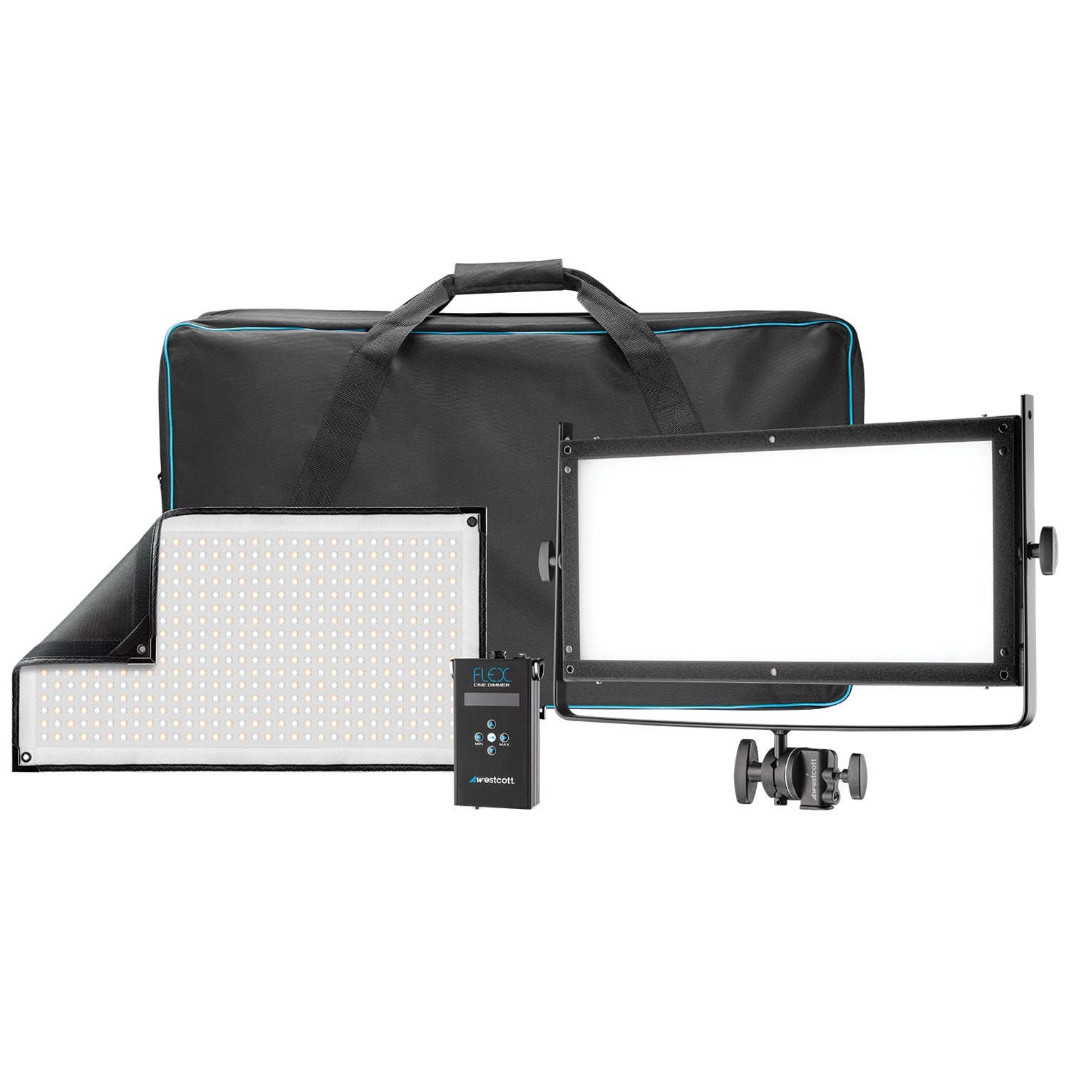 Flex Cine Bi-Color LED Light Panel 1x2 ft - Professional Soft Lighting Kit for Photography & Videography - Perfect for YouTube, TikTok, and Studio Productions