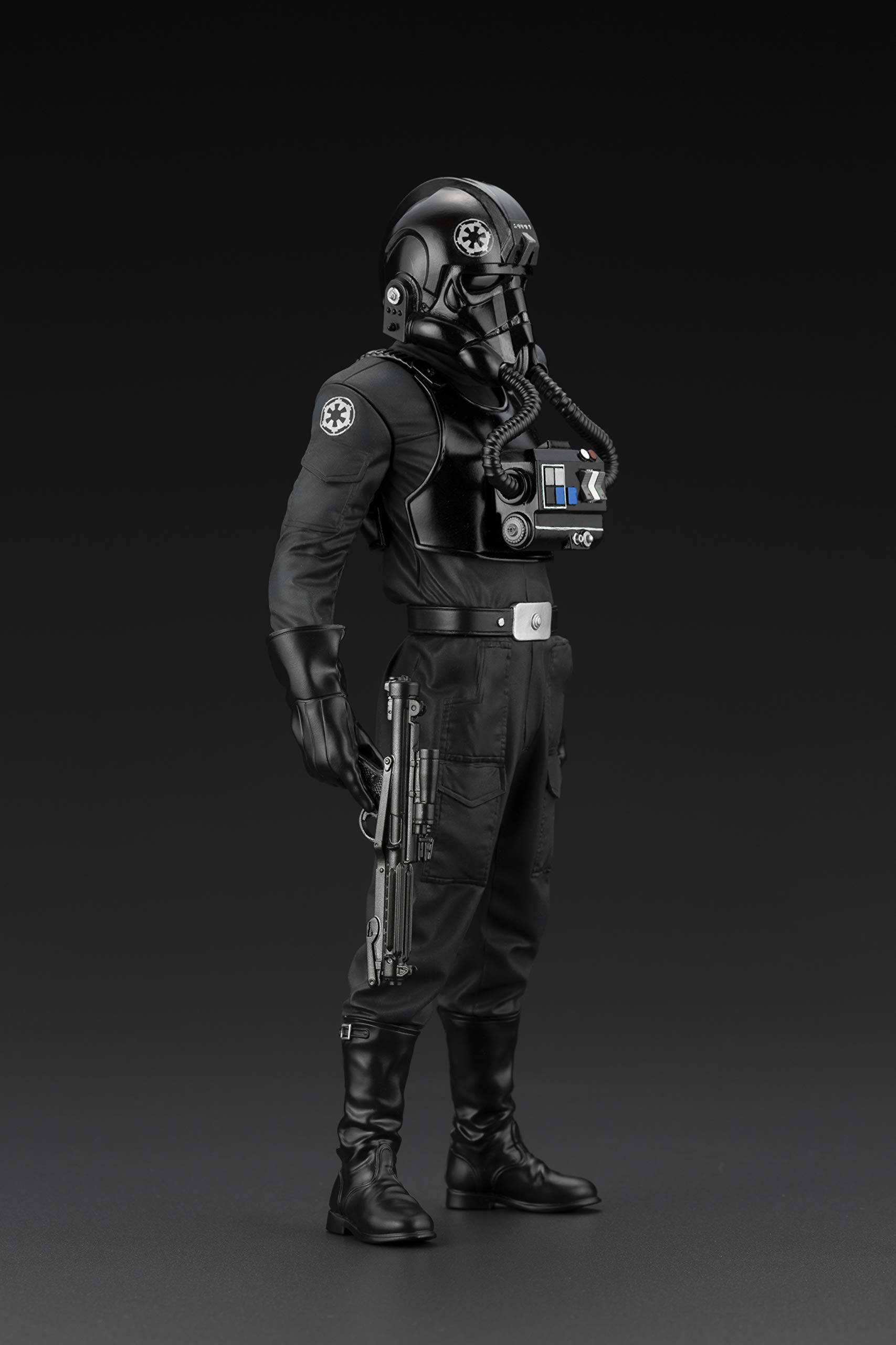 Amazon Exclusive Star Wars A New Hope Tie Fighter Pilot Backstabber & Mouse Droid PVC Statue - Collectible Multicolor Action Figure for Display, Gifts & Star Wars Fans