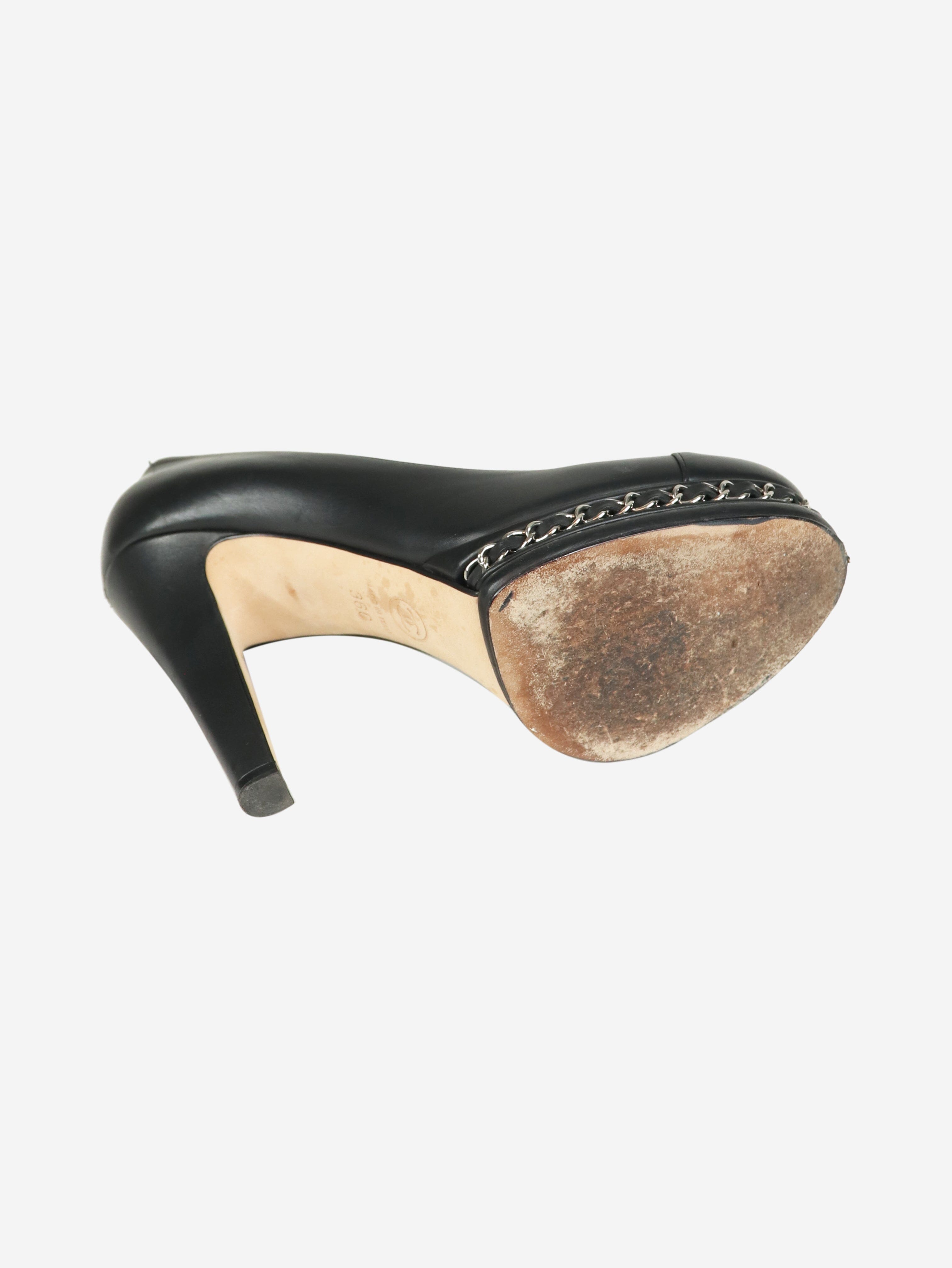 Stylish Black Platform Heels for Women - Size EU 36 (UK 3) - Perfect for Parties, Weddings & Night Out Fashion