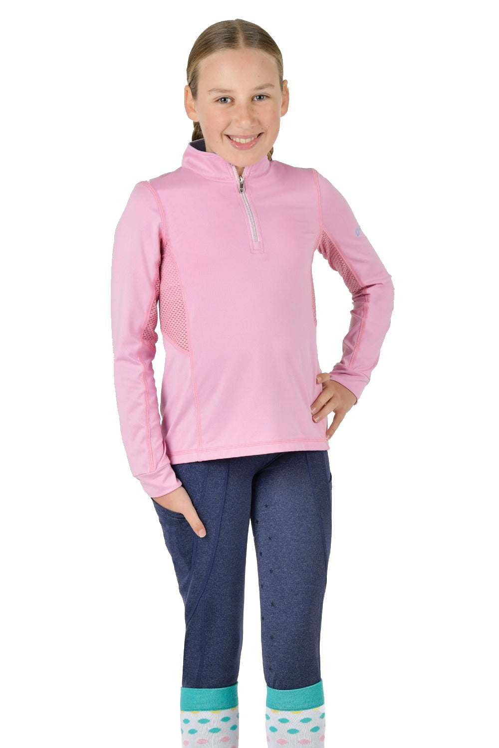 Dublin Kids Kylee Long Sleeve Shirt for Girls - Soft Cotton Comfortable Top for School & Play | Perfect for Everyday Wear & Special Occasions