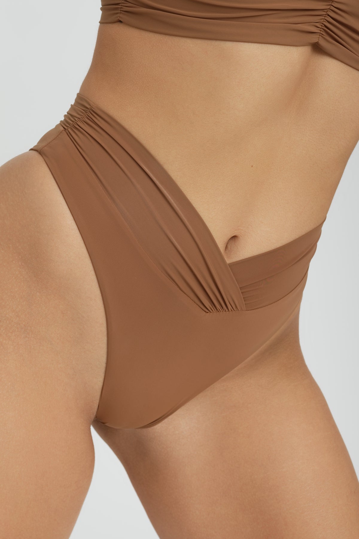 Pico High Waist Leggings for Women - Brown Sugar Color - Perfect for Yoga, Workouts & Everyday Wear