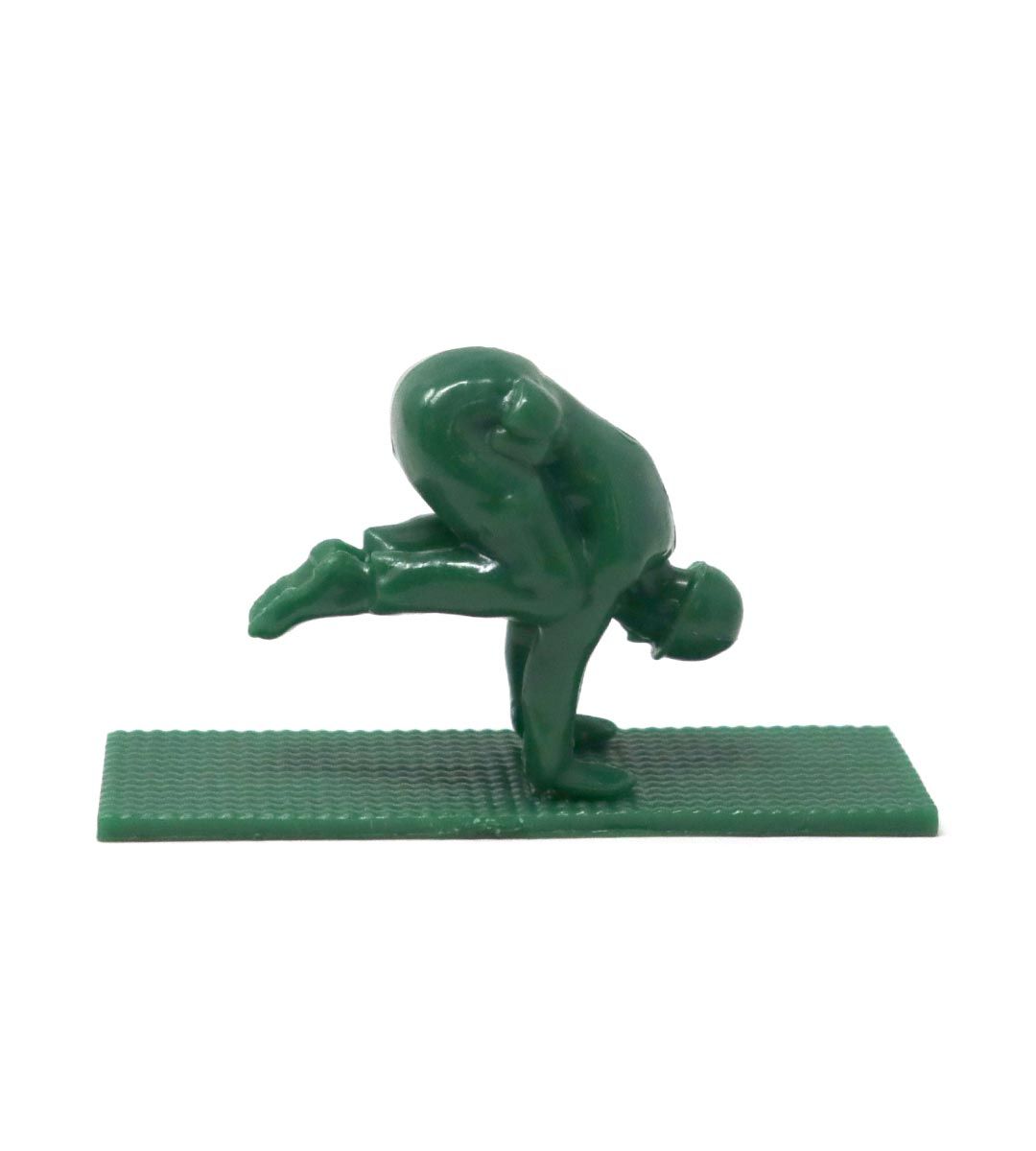 3 Yoga Joes Series 1 Action Figures - Collectible Military Yoga Pose Toys for Stress Relief & Mindfulness Practice | Perfect for Office Desk Decor, Meditation Gifts & Yoga Enthusiasts