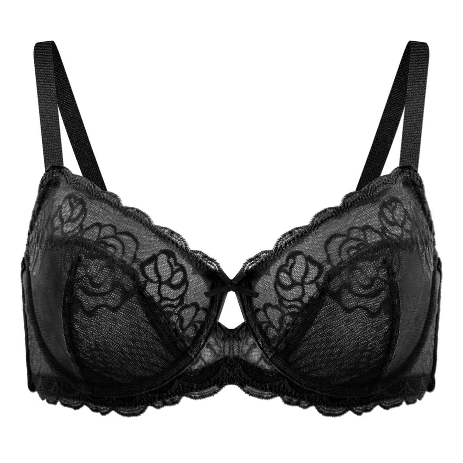 HSIA Women's Full Coverage Minimizer Bras - No Padding, Seamless Underwire Support for Comfort & Shape - Perfect for Everyday Wear, Work & Layering Under Clothes