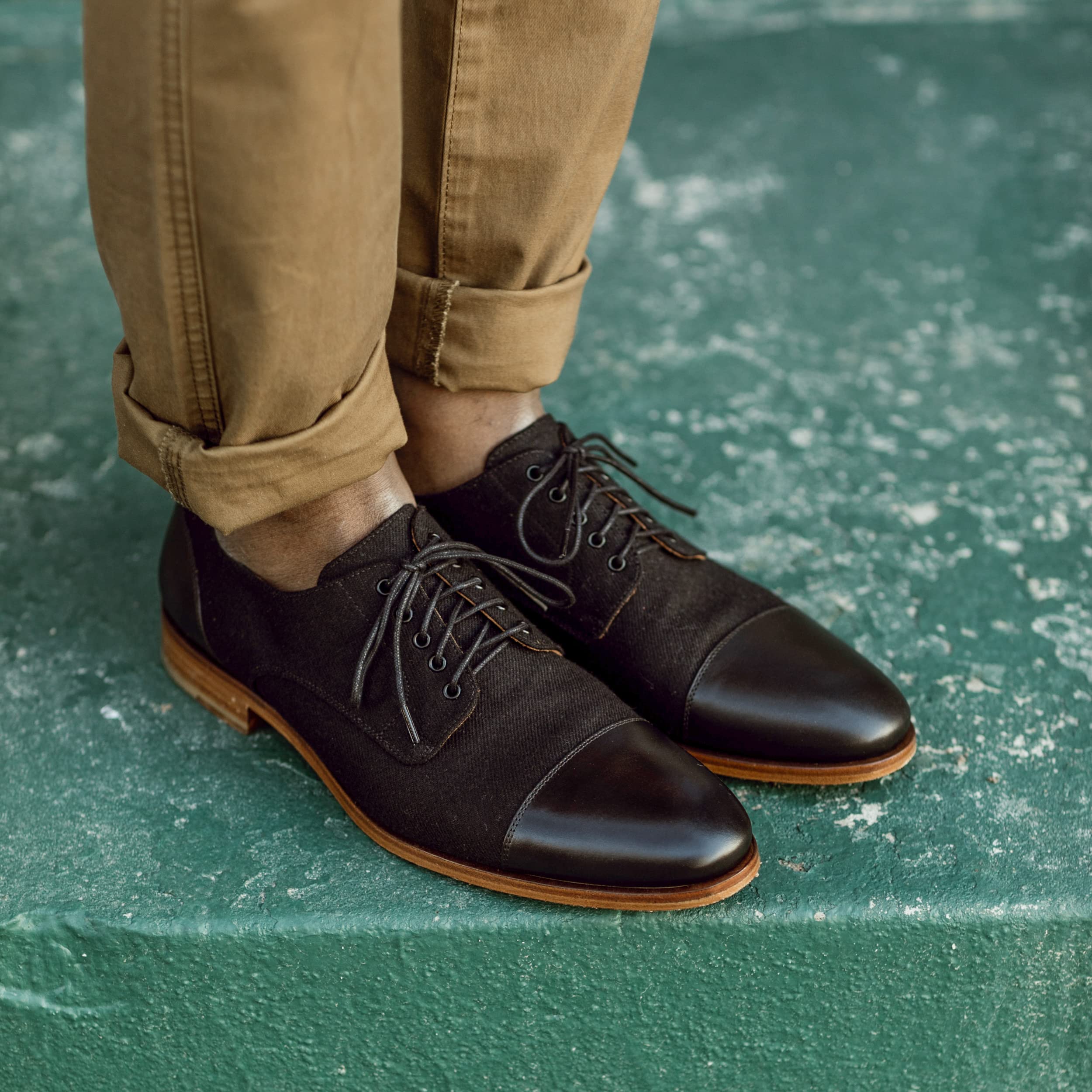 TAFT Jack Shoe - Handcrafted Leather & Wool Men's Dress Shoes for Business & Formal Occasions | Comfortable & Stylish Oxford Shoes for Office, Weddings & Professional Events