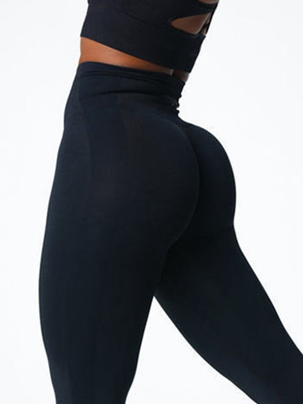 ZASUWA Women's Sexy Scrunch Butt Lifting Seamless Leggings - High Waisted Tummy Control Workout Yoga Pants for Gym, Running & Everyday Wear