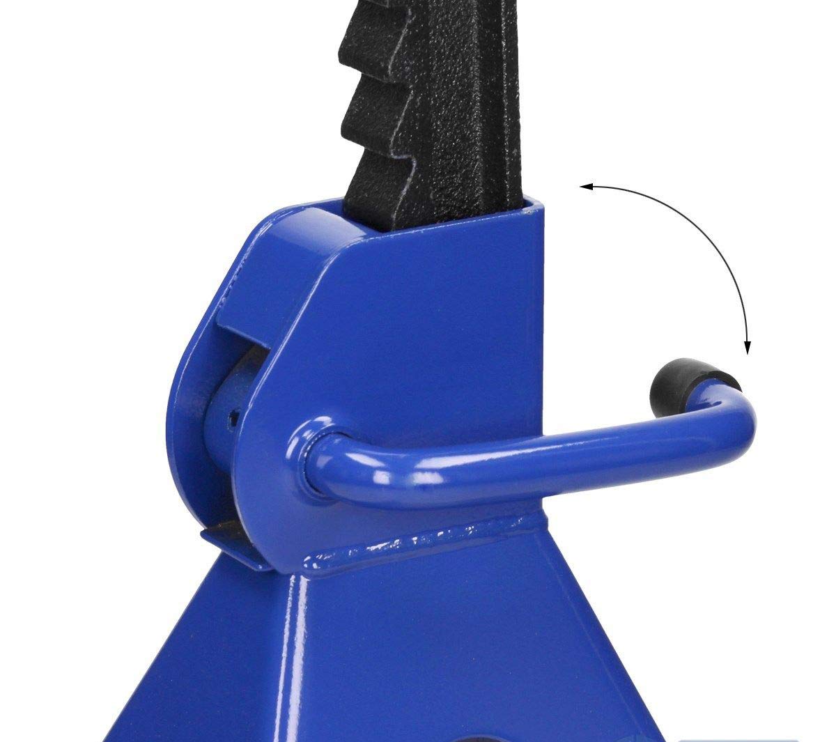 Heavy Duty 3 Ton Steel Jack Stands - 1 Pair for Car Lifting, Vehicle Maintenance & Auto Repair - Perfect for Home Garage, DIY Projects & Professional Use