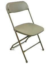 10 Pack Premium Plastic Folding Chairs Bulk Wholesale - Heavy Duty Beige Stackable Chairs for Outdoor Events, Parties, Weddings & Home Use