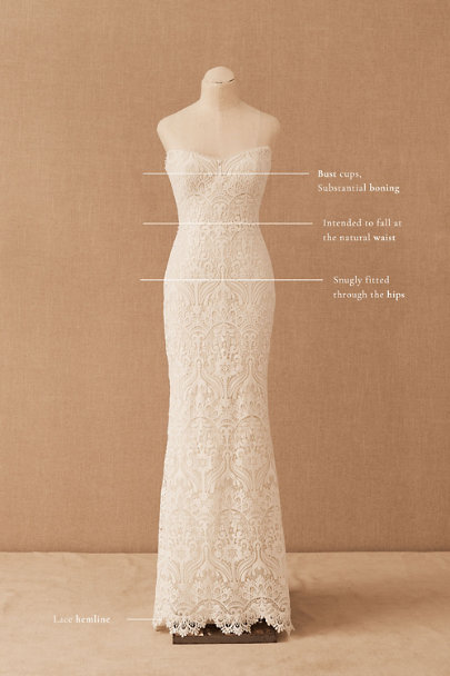 Willowby Yesenia Wedding Gown - Elegant Lace Bridal Dress for Bride, Perfect for Beach, Garden & Outdoor Ceremonies