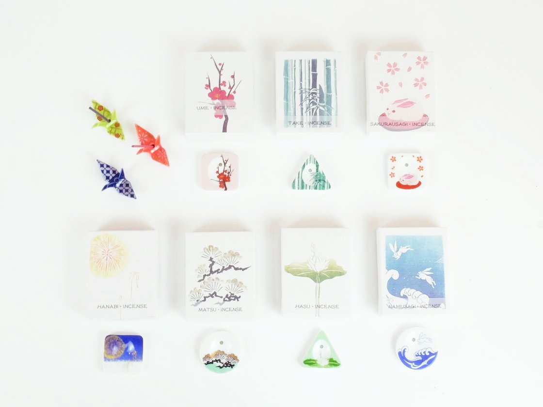 Kosaido Incense Woodblock Series - Premium Japanese Incense Sticks for Meditation, Yoga & Relaxation | Aromatherapy & Home Fragrance
