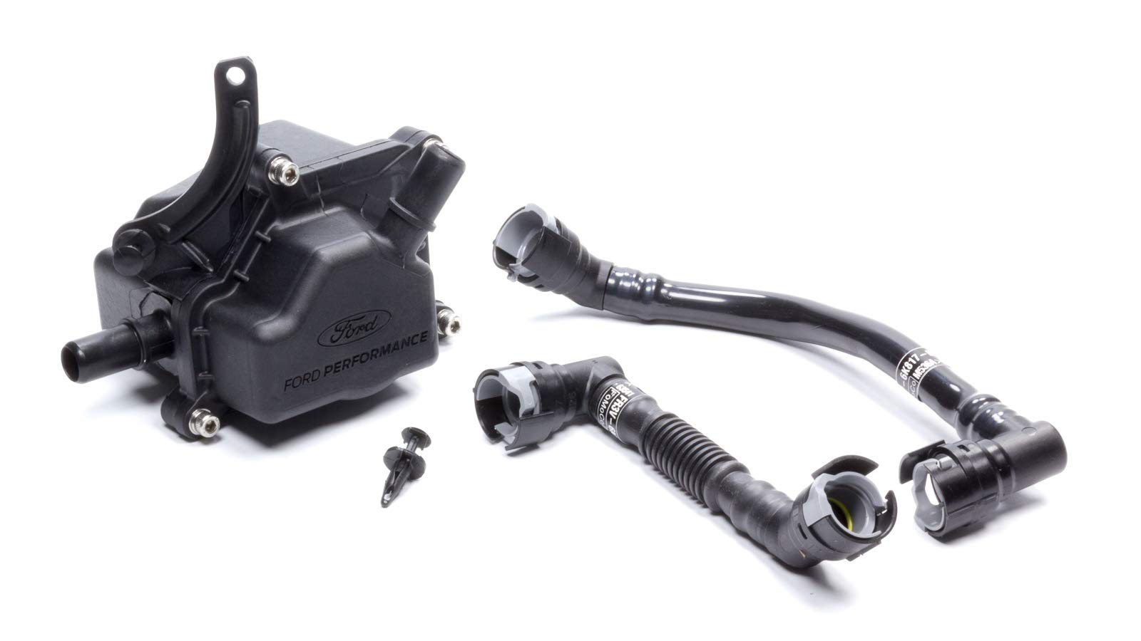 Ford Racing M-6766-A50 Oil-Air Separator - High Performance Engine Breather for Mustang, F-150 & More - Reduces Oil Consumption & Improves Engine Efficiency - Ideal for Track Days & High-Performance Driving