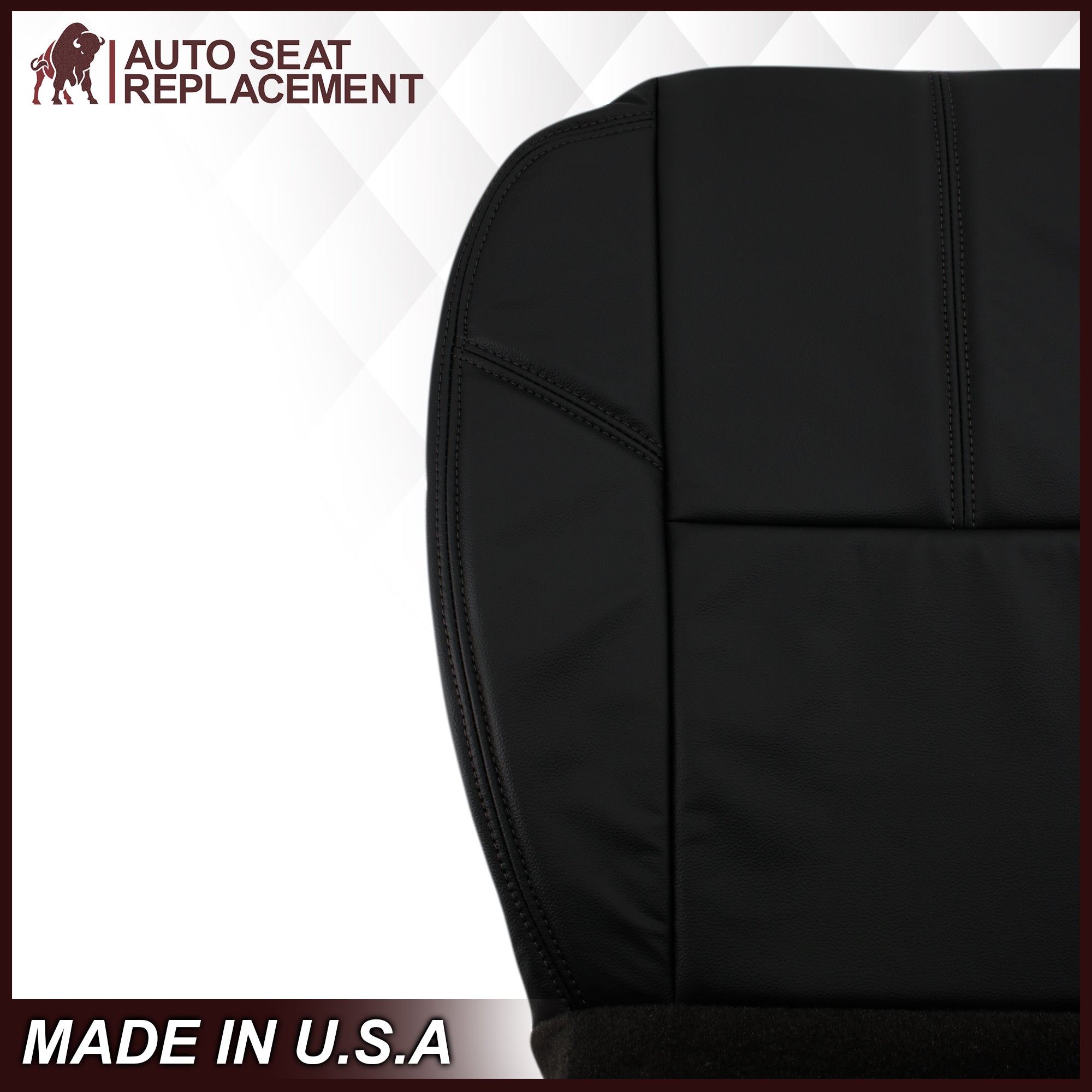 2007-2014 GMC Yukon & Sierra Custom Fit Seat Covers - Premium Black Car Seat Protectors for Trucks & SUVs | Durable & Stylish Interior Upgrade for Daily Commute & Road Trips