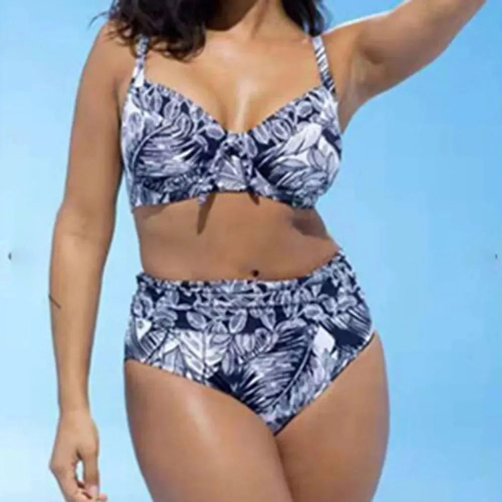 Sexy Knotted Push Up Bikini Set - Women's Swimwear for Beach & Pool - Perfect for Summer Vacations, Tropical Getaways and Swim Parties