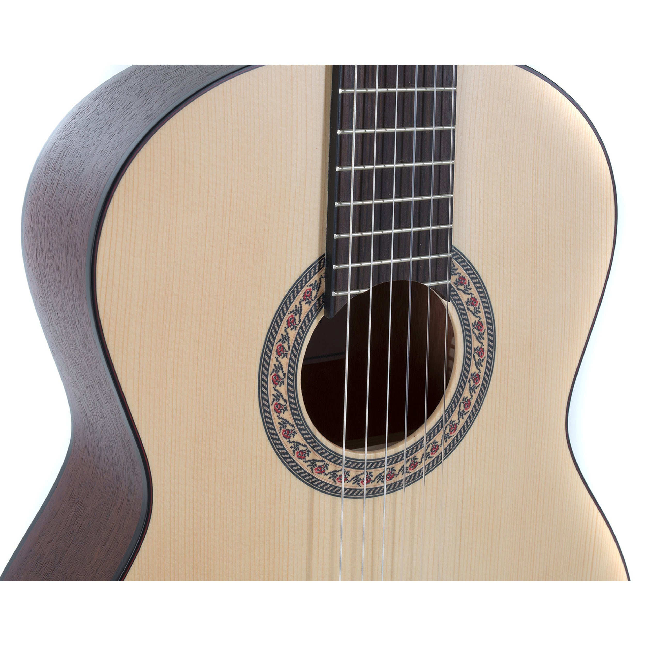 MR Classical Guitar 4/4 Size - Solid Spruce Top with Natural Finish for Adults | Perfect for Beginners, Professionals & Live Performances