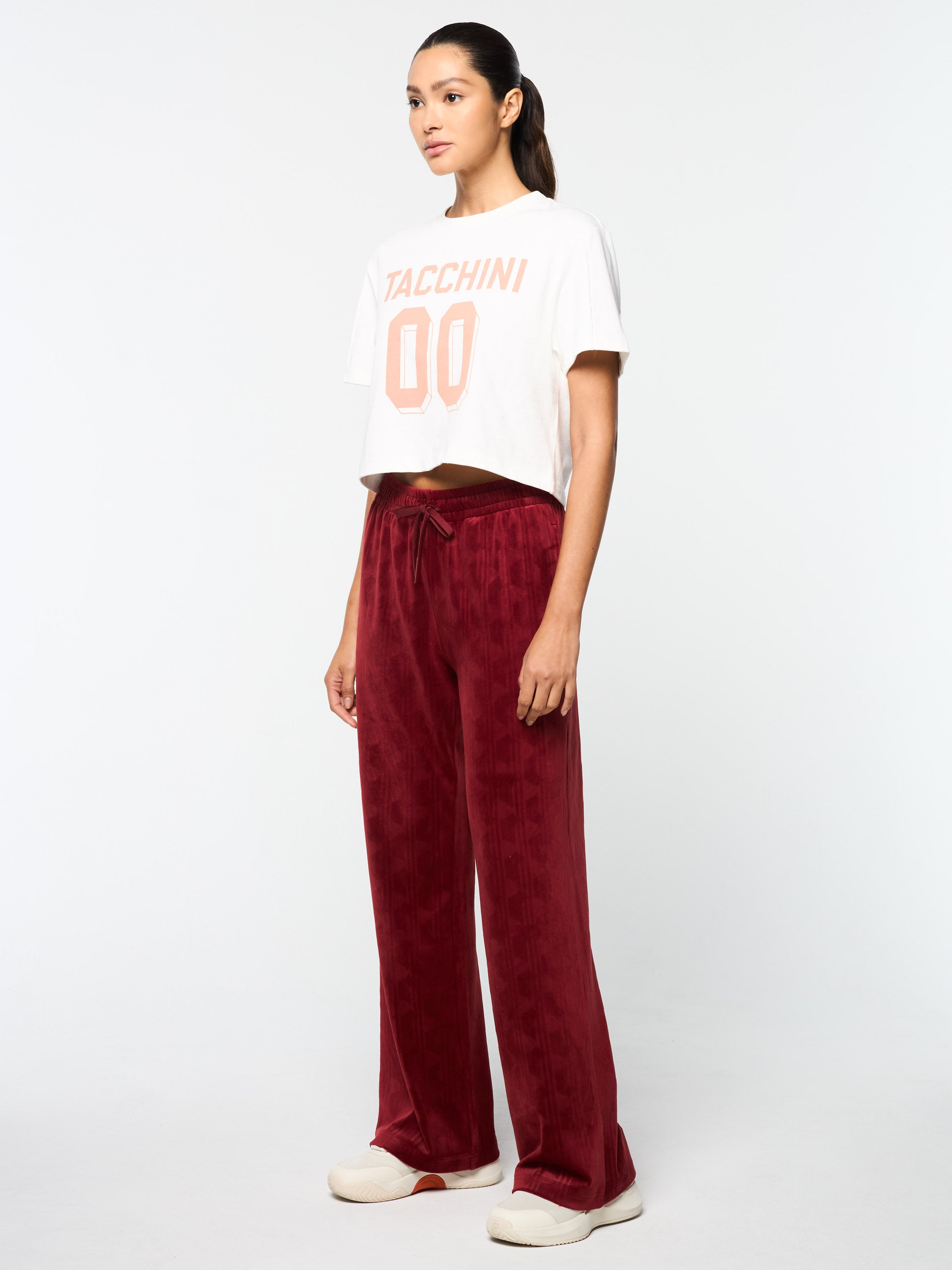 Amore Crop T-Shirt - Floral Gardenia Print Women's Top for Casual Wear, Summer Outfits & Street Style Fashion