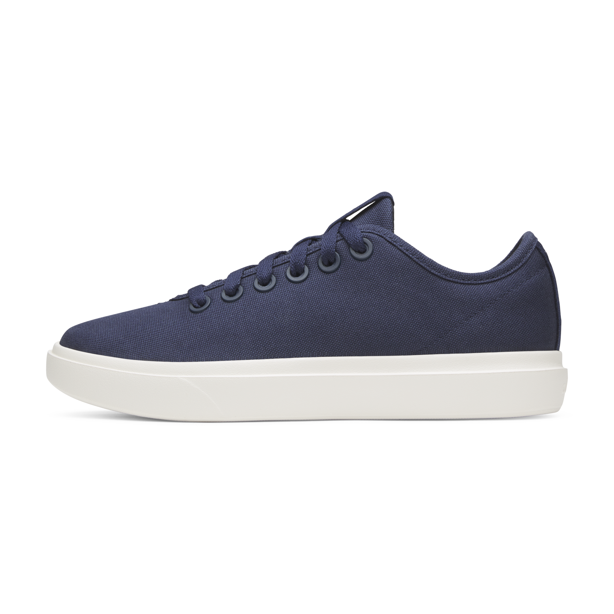 Women's Canvas Piper Sneakers - Deep Navy with Natural White Sole | Comfortable Casual Shoes for Walking, Running & Everyday Wear