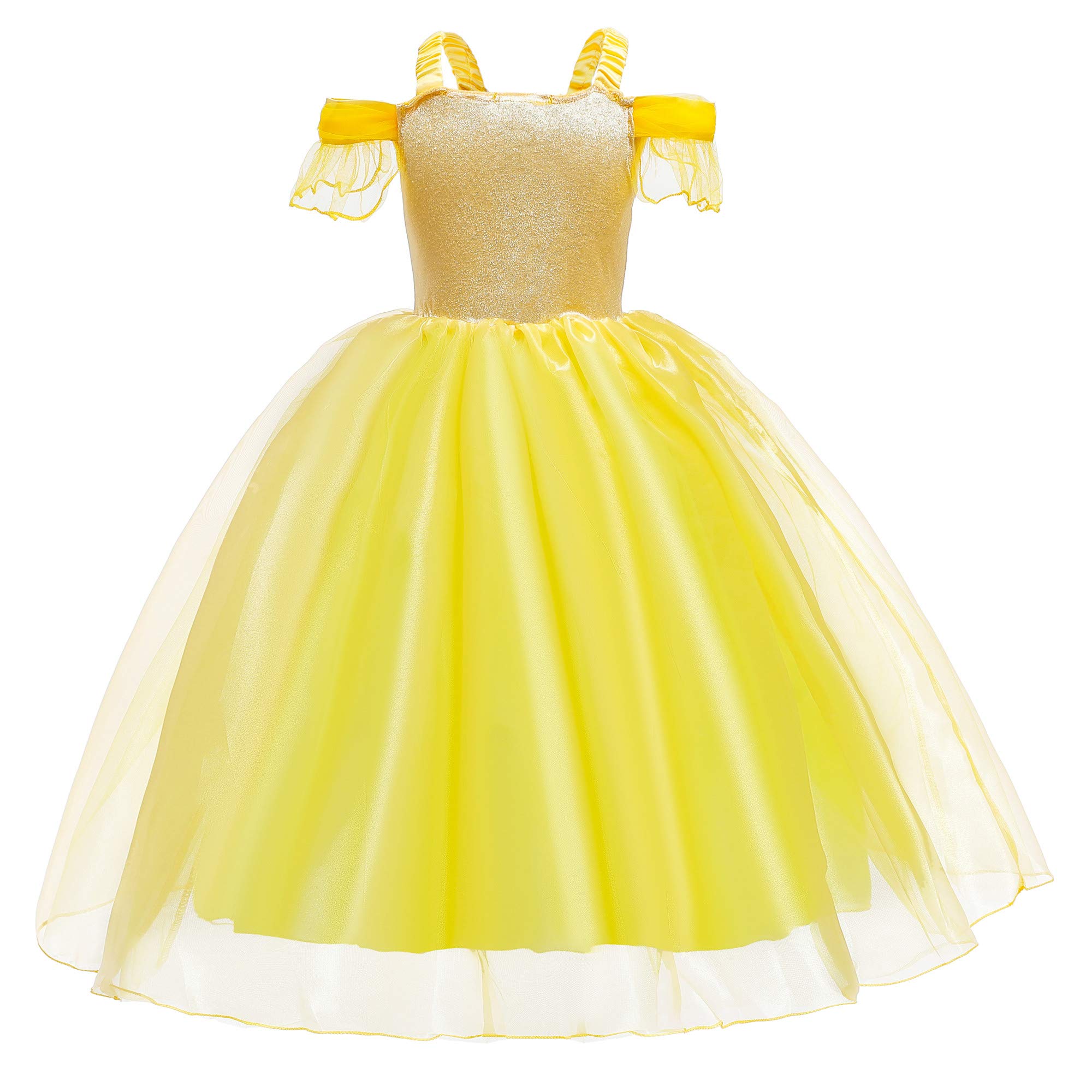 **Princess Costume for Girls 3-10 Years | Birthday Party, Halloween & Cosplay Dress Up | Perfect for Dress-Up Play, Themed Parties & Fantasy Role-Playing**