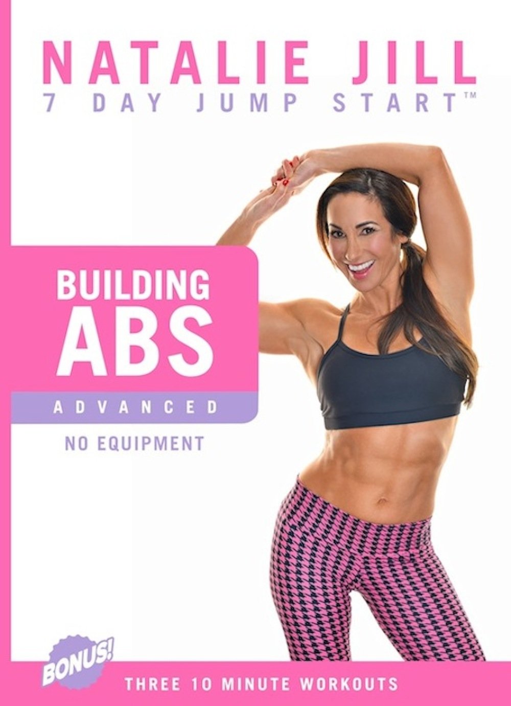 Natalie Jill Total Body Weight Training for ABS - Home Workout & Fitness Equipment - Perfect for Gym, Office, and Travel Use