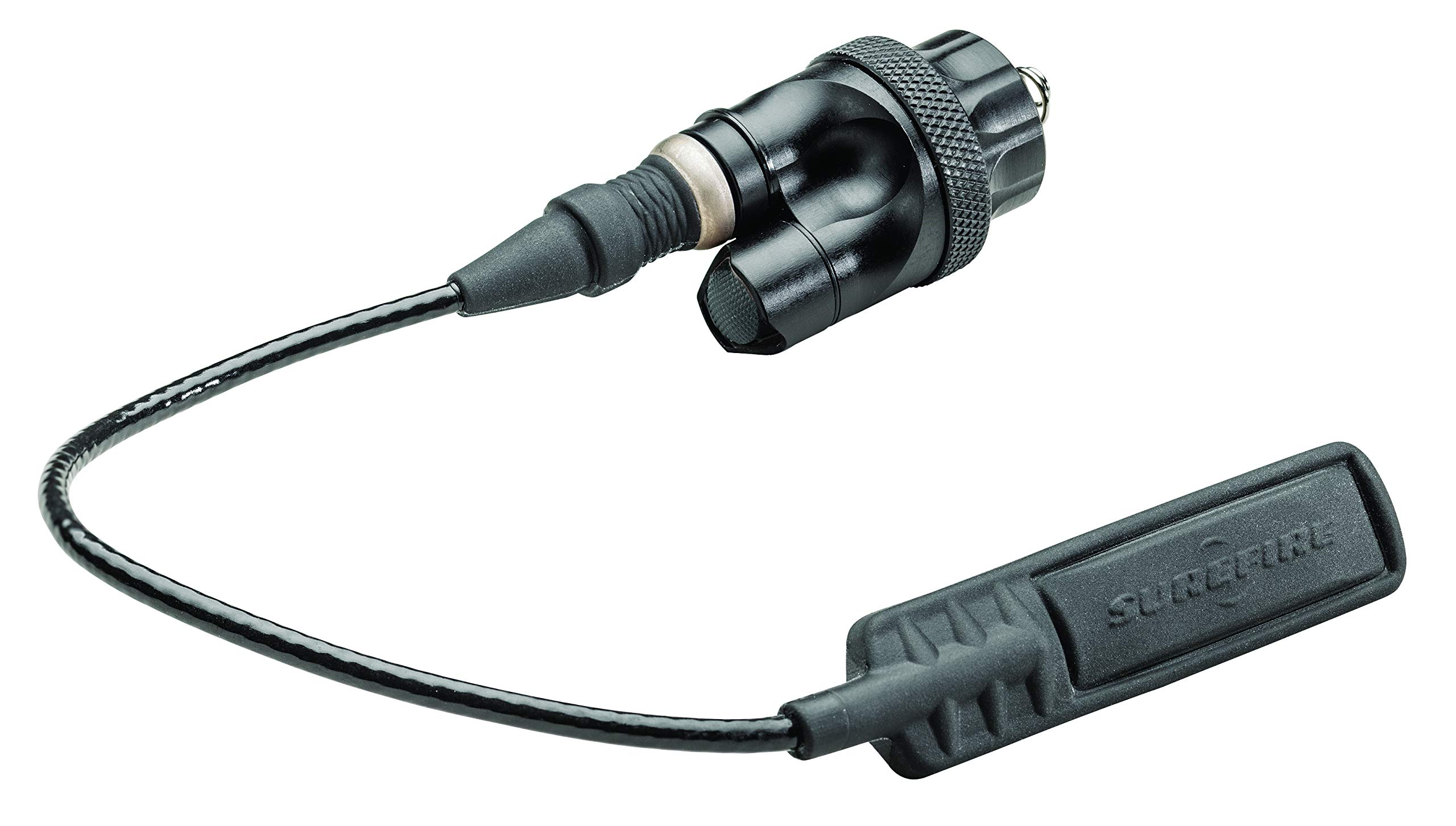 Mil-Spec Rear Dual Switch Assembly for Scoutlight WeaponLights - Tactical Click Switch & Switch-Socket with ST07 Tape Switch (Black) - Perfect for AR-15, Shotguns & Tactical Firearm Accessories