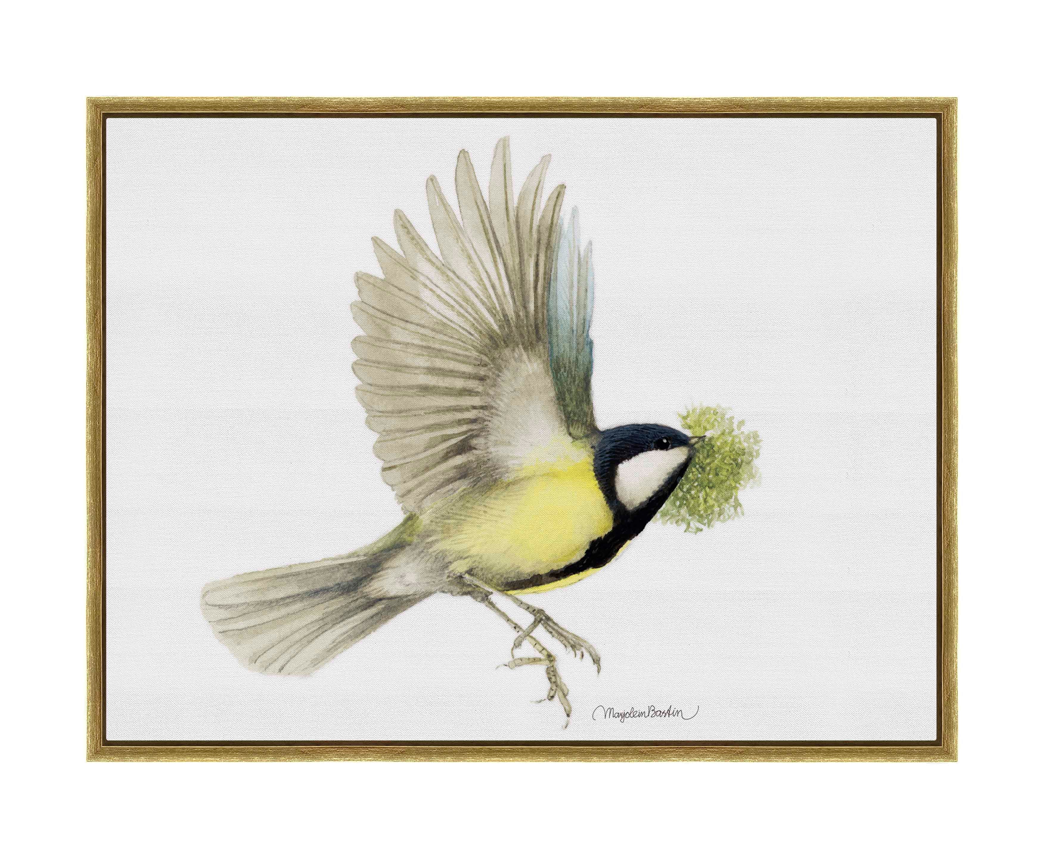 Finishing the Nest Gallery Wrapped Canvas - Handmade Home Decor Wall Art for Living Room, Bedroom & Nursery - Perfect Gift for Housewarming & Baby Shower