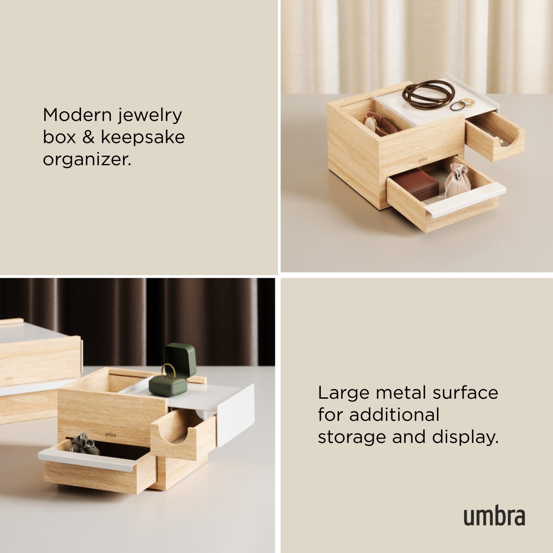 Stowit Mini Storage Box - Compact Organizer for Home, Office & Travel - Perfect for Jewelry, Crafts & Small Items Storage