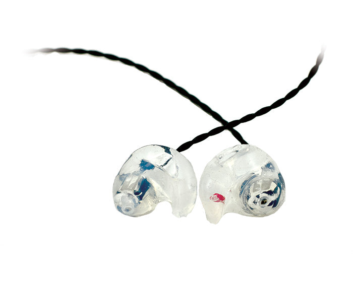 Custom Molded Earpieces - Premium 19 Mono Hearing Protection for Musicians, Shooters & Industrial Workers | Noise Reduction Earplugs for Concerts, Hunting & Loud Work Environments