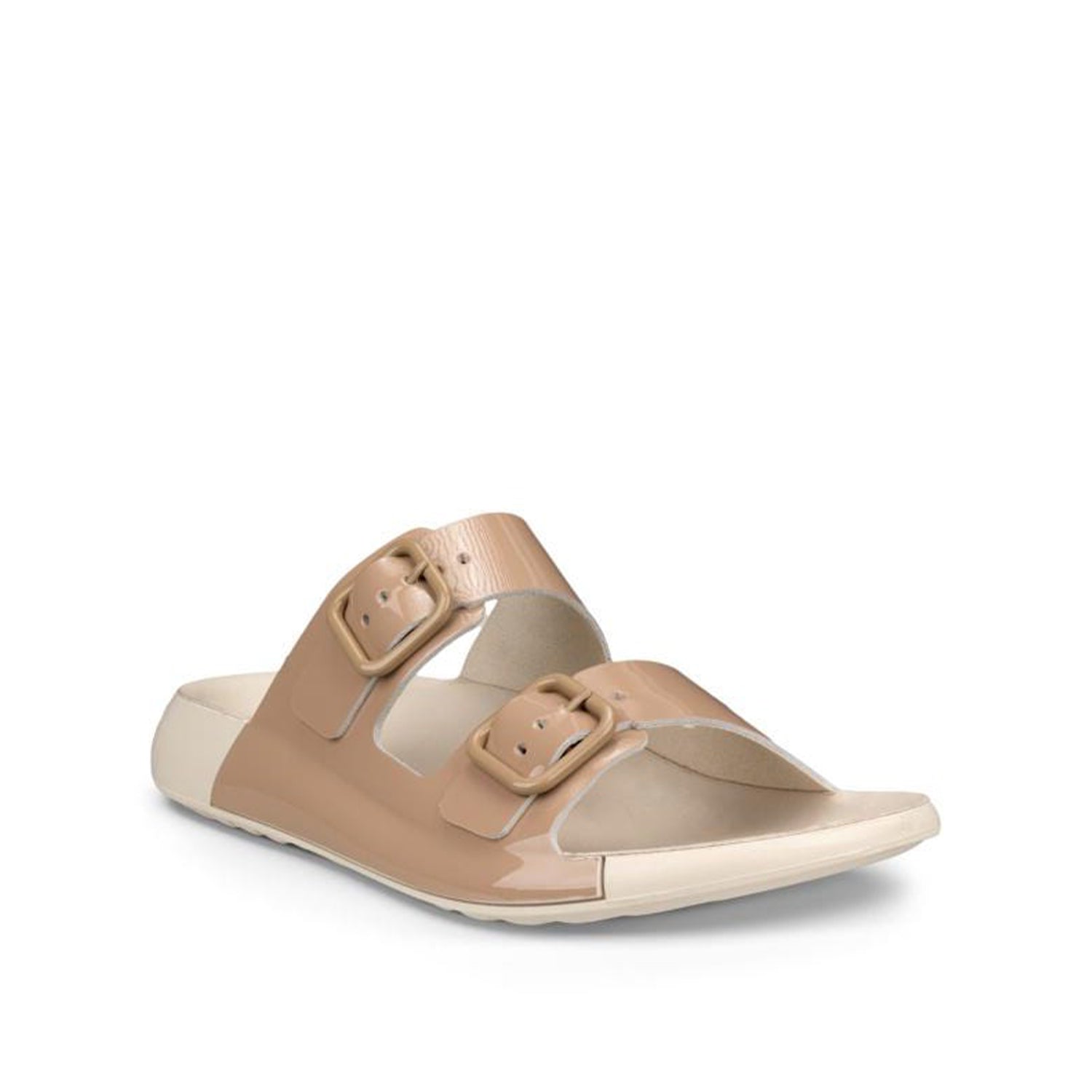ECCO Women's Cozmo 2 Strap Premium Sandals in Nude | Comfortable Leather Walking Shoes for Women | Perfect for Casual Outings, Travel & Summer Wear