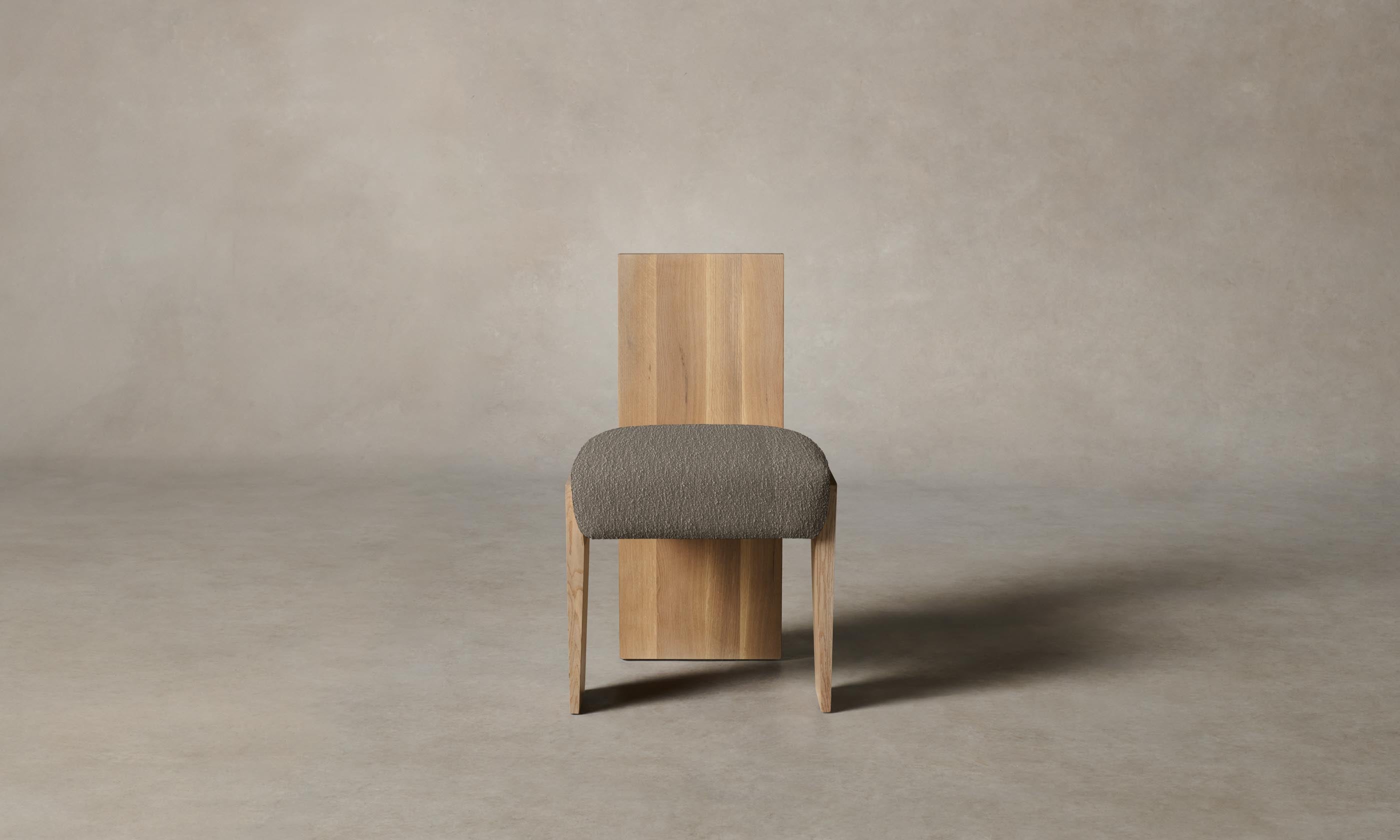 Garrett Dining Chair - Modern Performance Bouclé Upholstered Seat - Perfect for Kitchen, Dining Room & Home Office