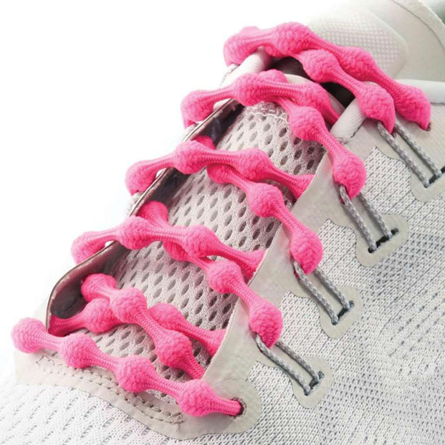 No Tie Elastic Shoe Laces - 8 Pairs of Durable & Adjustable Sneaker Laces for Running, Walking & Sports - Perfect for Kids, Adults & Seniors with Mobility Needs